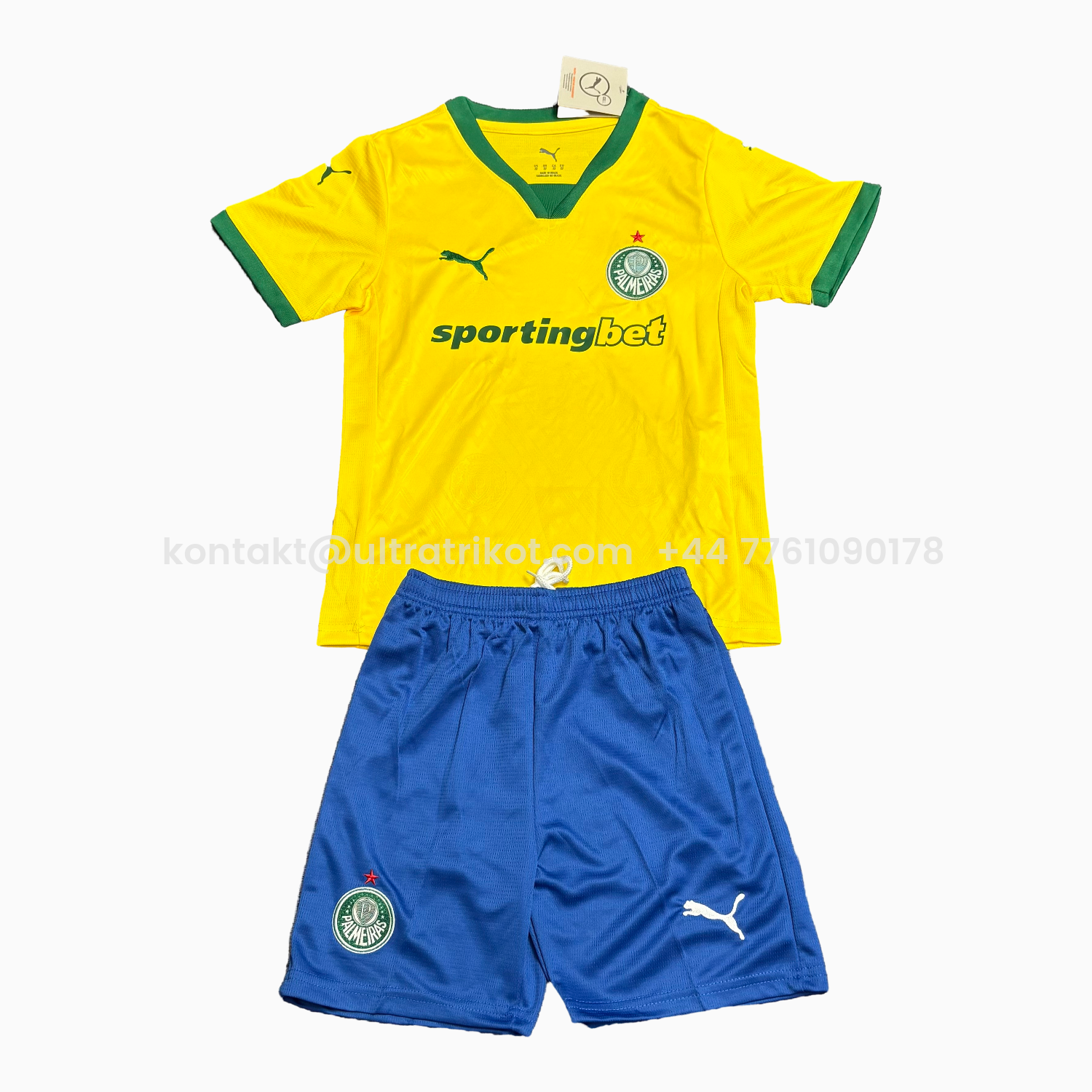 UltraTrikot-Palmeiras 25-26 Third Yellow Kids Kit