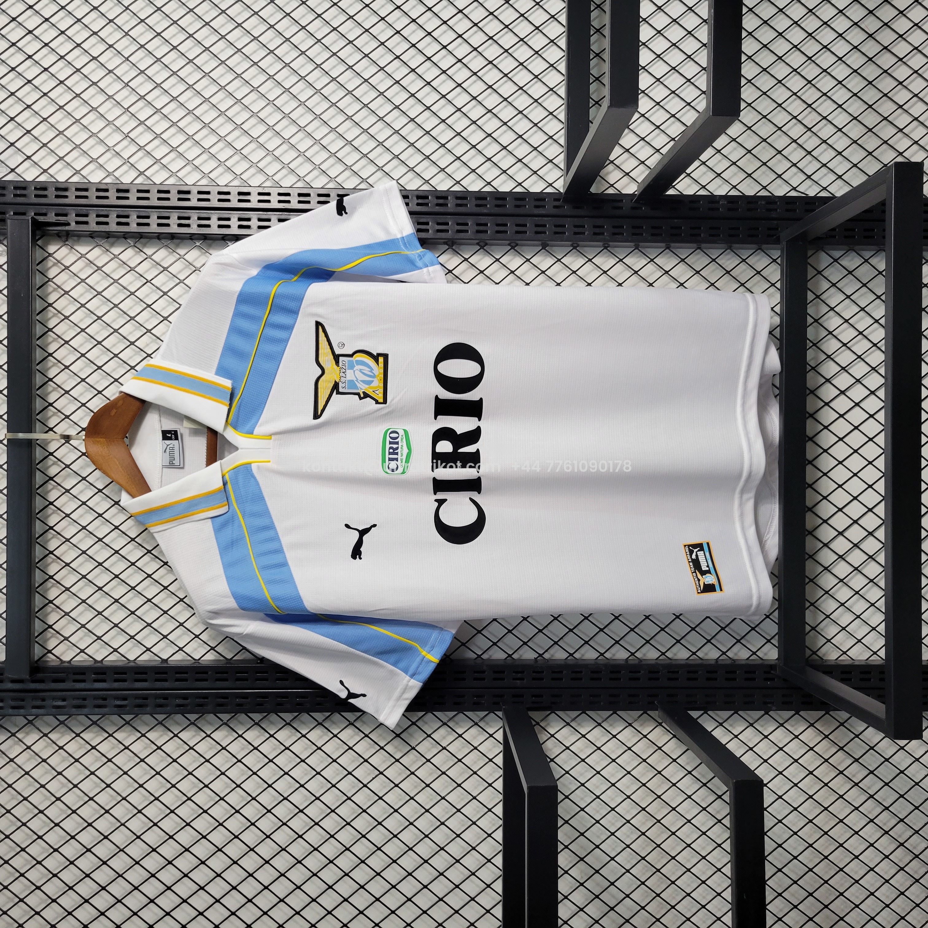 UltraTrikot-Retro Lazio 1999-00 Centenary Home Stadium Jersey