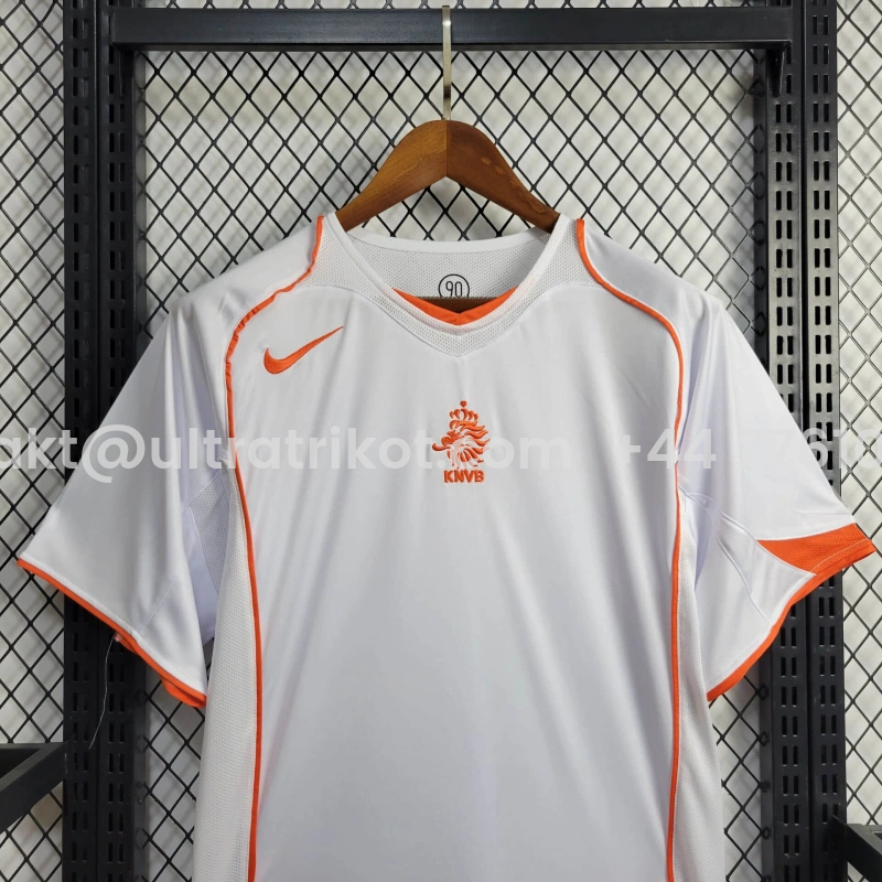 UltraTrikot-Retro Netherlands 2004 Away Jersey