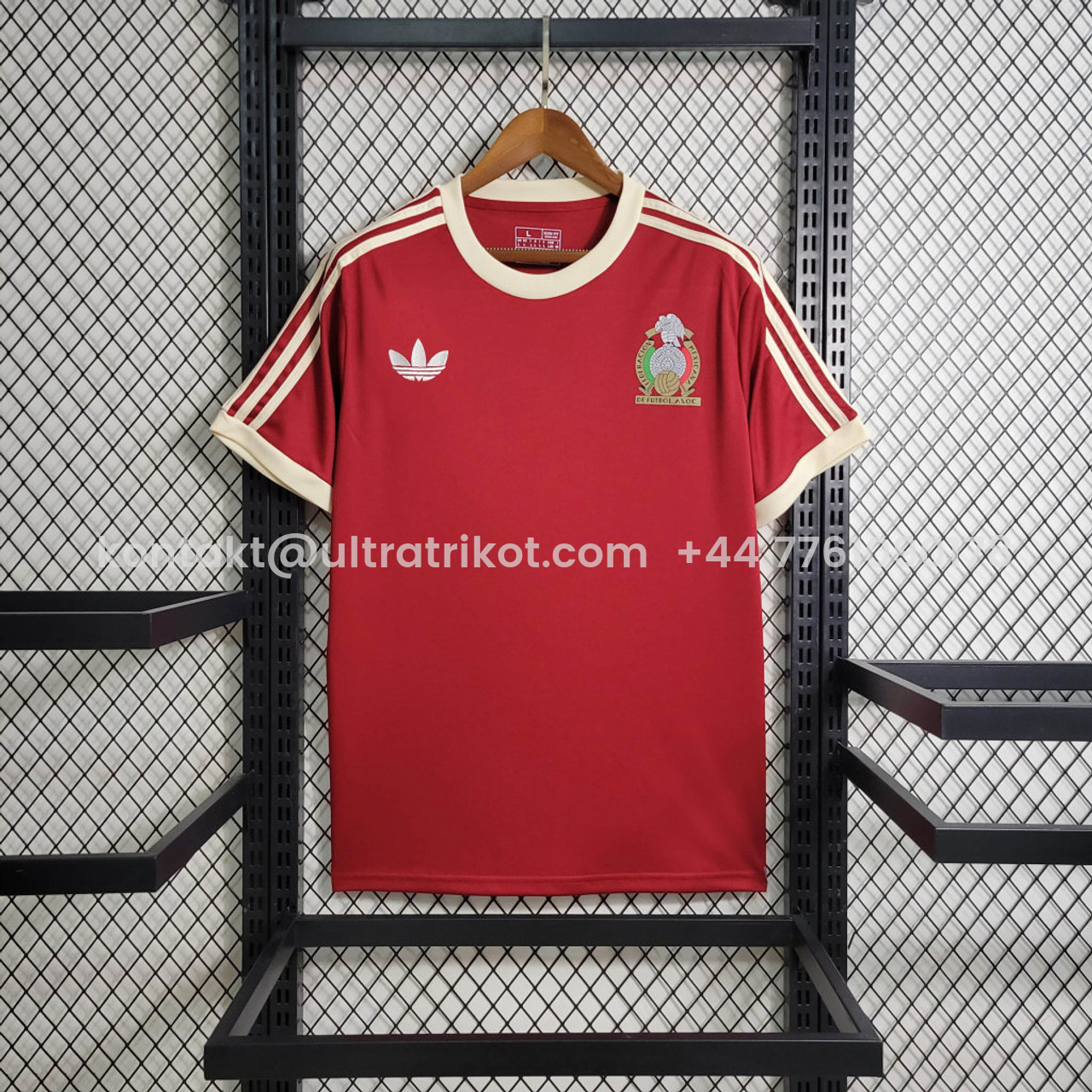 UltraTrikot-Retro Mexico 1985 Away Stadium Jersey