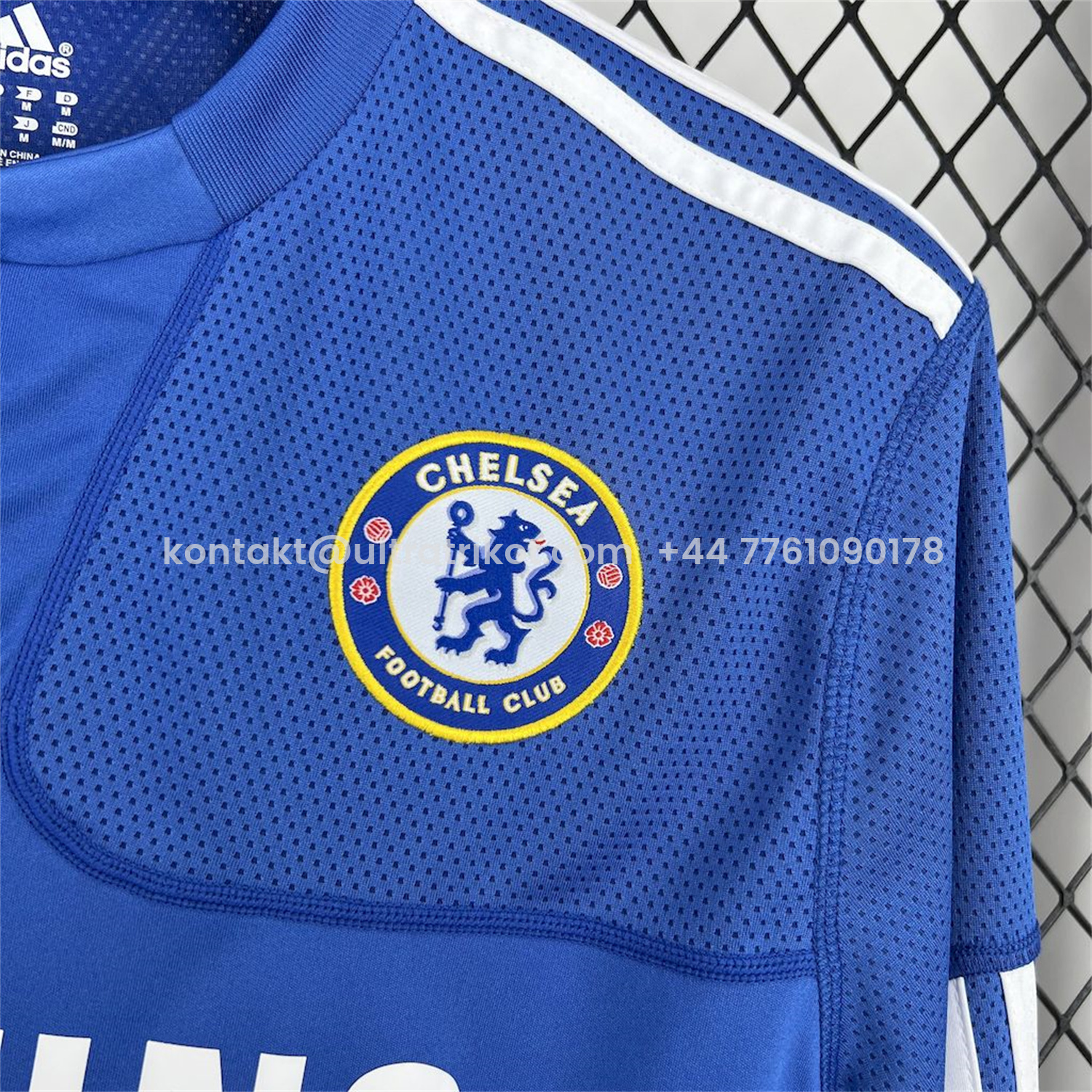 UltraTrikot-Retro C.H.E.L.S.E.A 2009-10 Home Long Sleeves Jersey