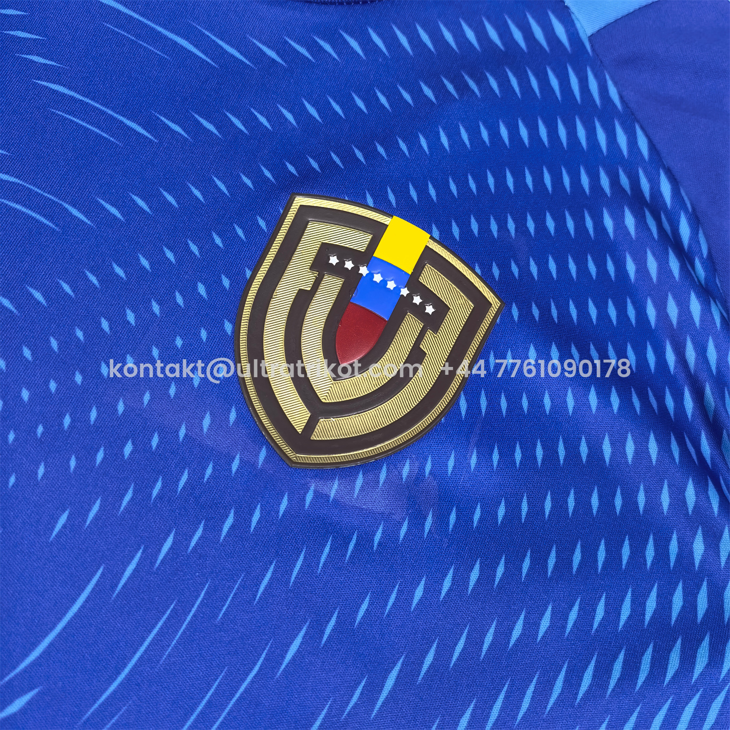 UltraTrikot-Venezuela 25-26 Blue Goalkeeper Jersey - Fans Version