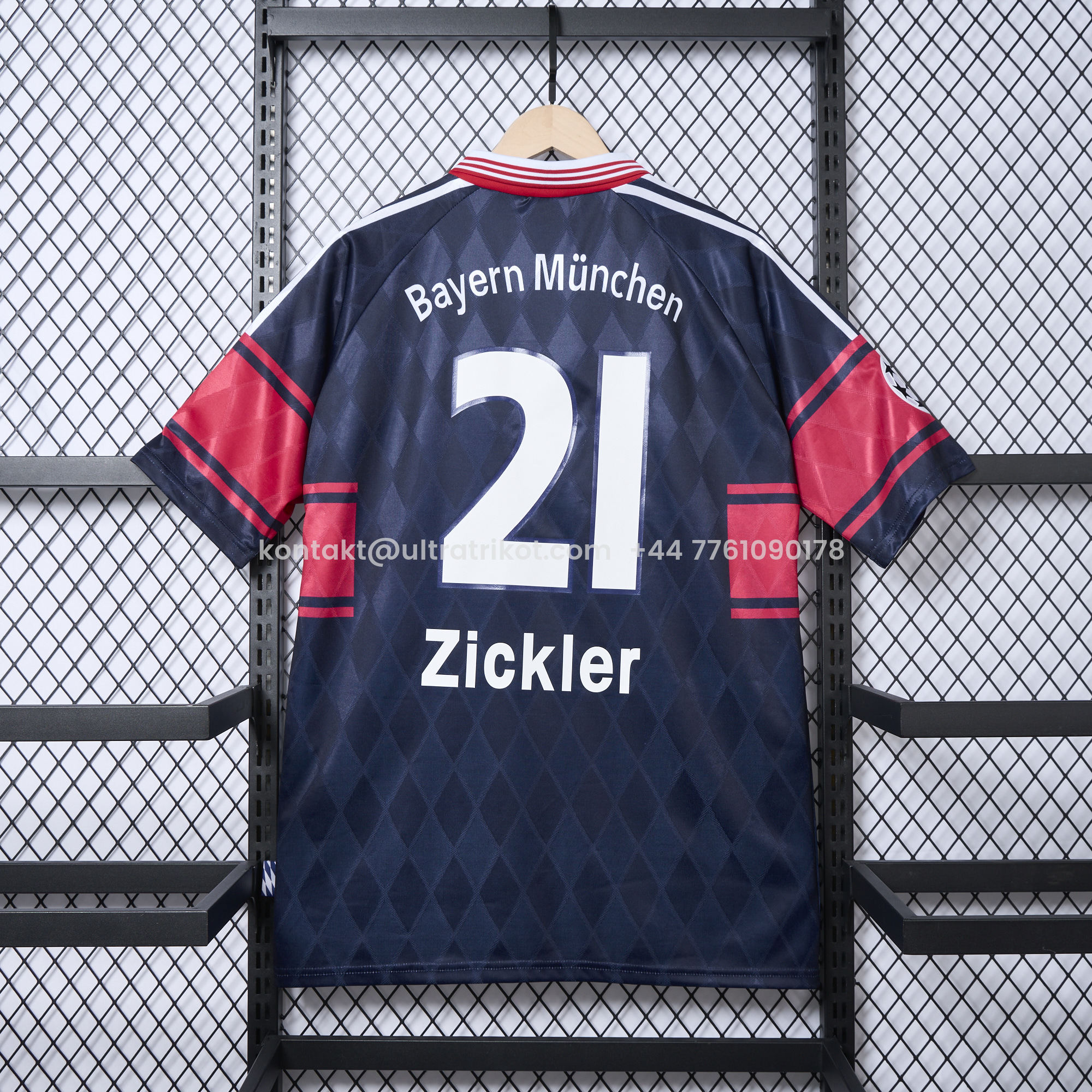 UltraTrikot-Retro Bayern Munich 1997-99 Home Stadium Jersey