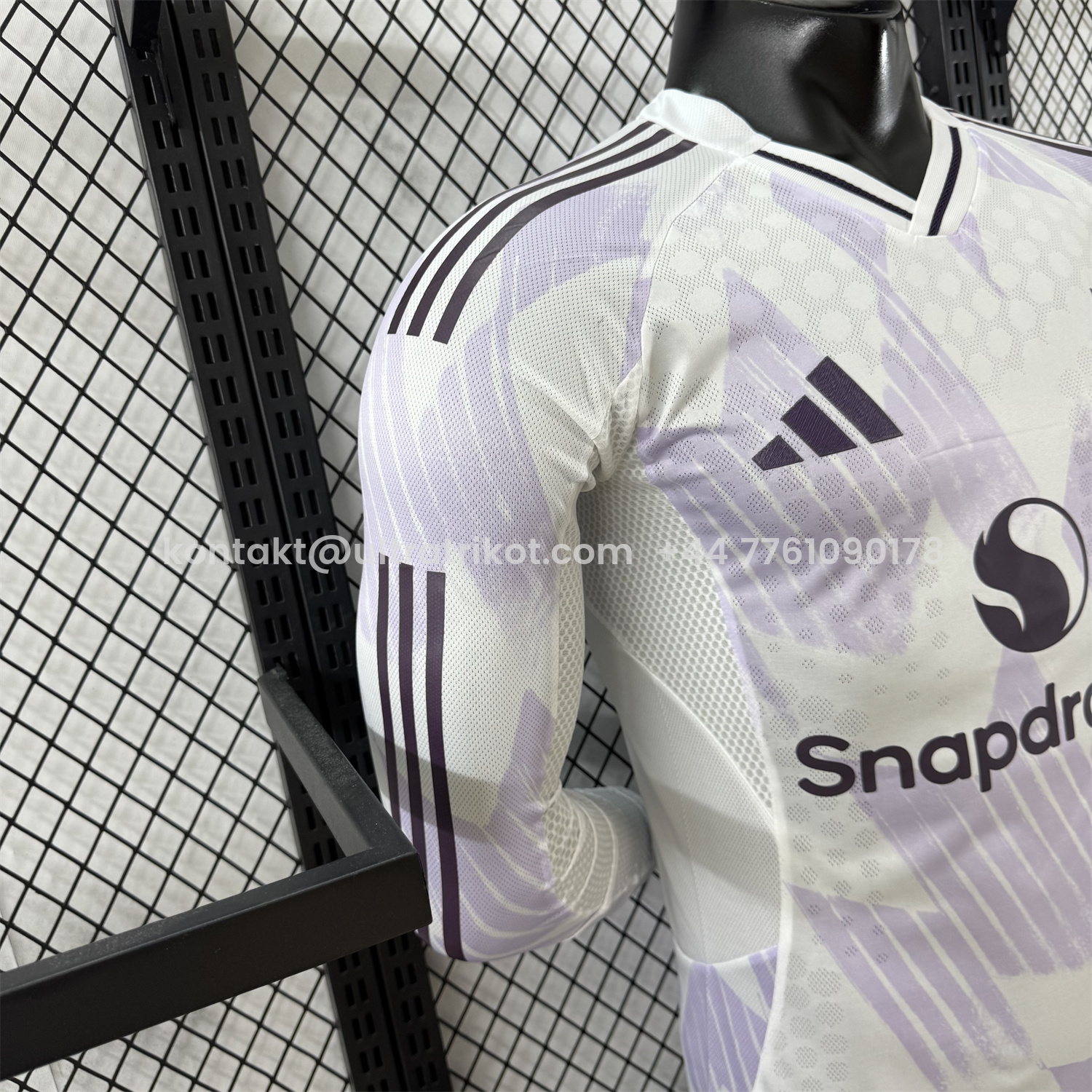 UltraTrikot-Manchester United 25-26 Away Long Sleeves Jersey - Player Version