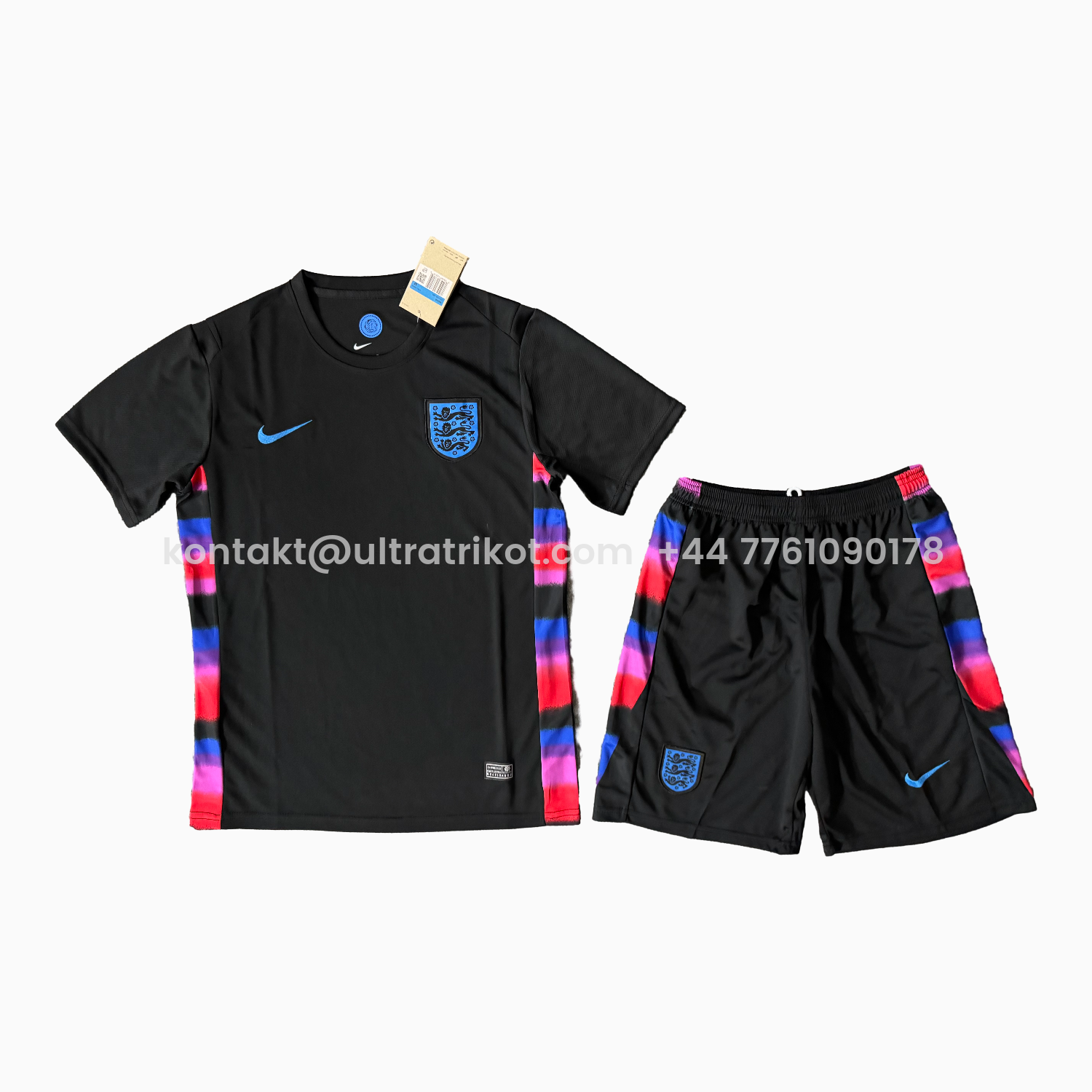 UltraTrikot-England 25-26 Away Men's Adult Jersey Set - Fans Version