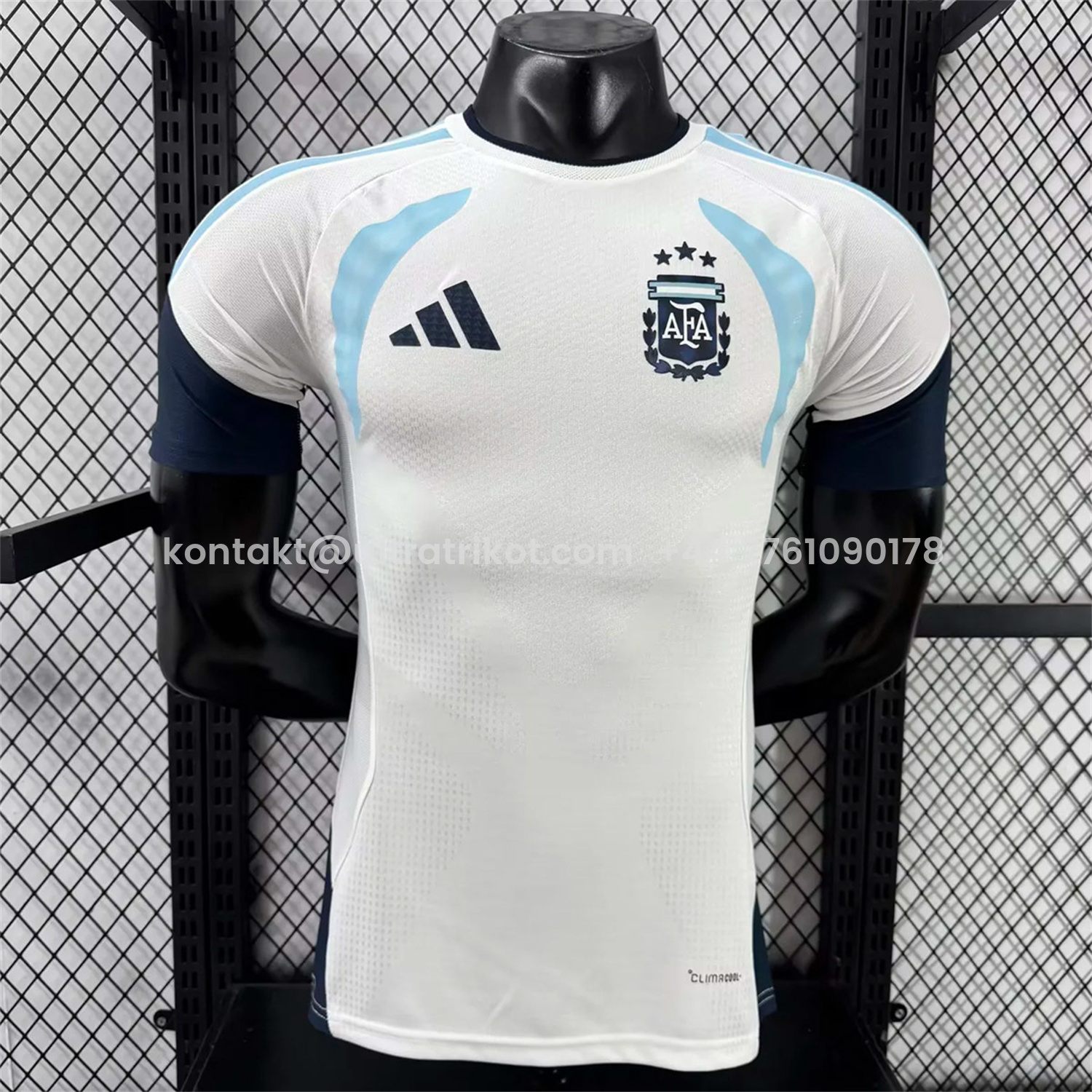 UltraTrikot-Argentina 2026 White Pre-Match Training Jersey - Player Version