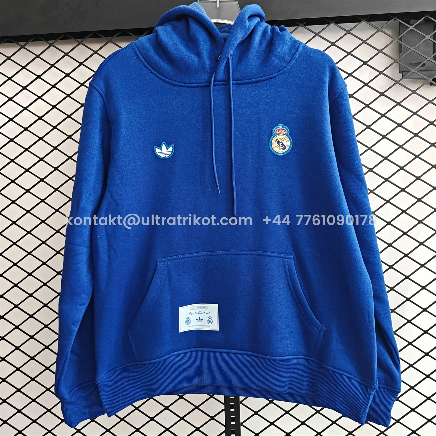 UltraTrikot-Real Madrid 25-26 Originals Terrace Icon Unisex Pullover Hoodie