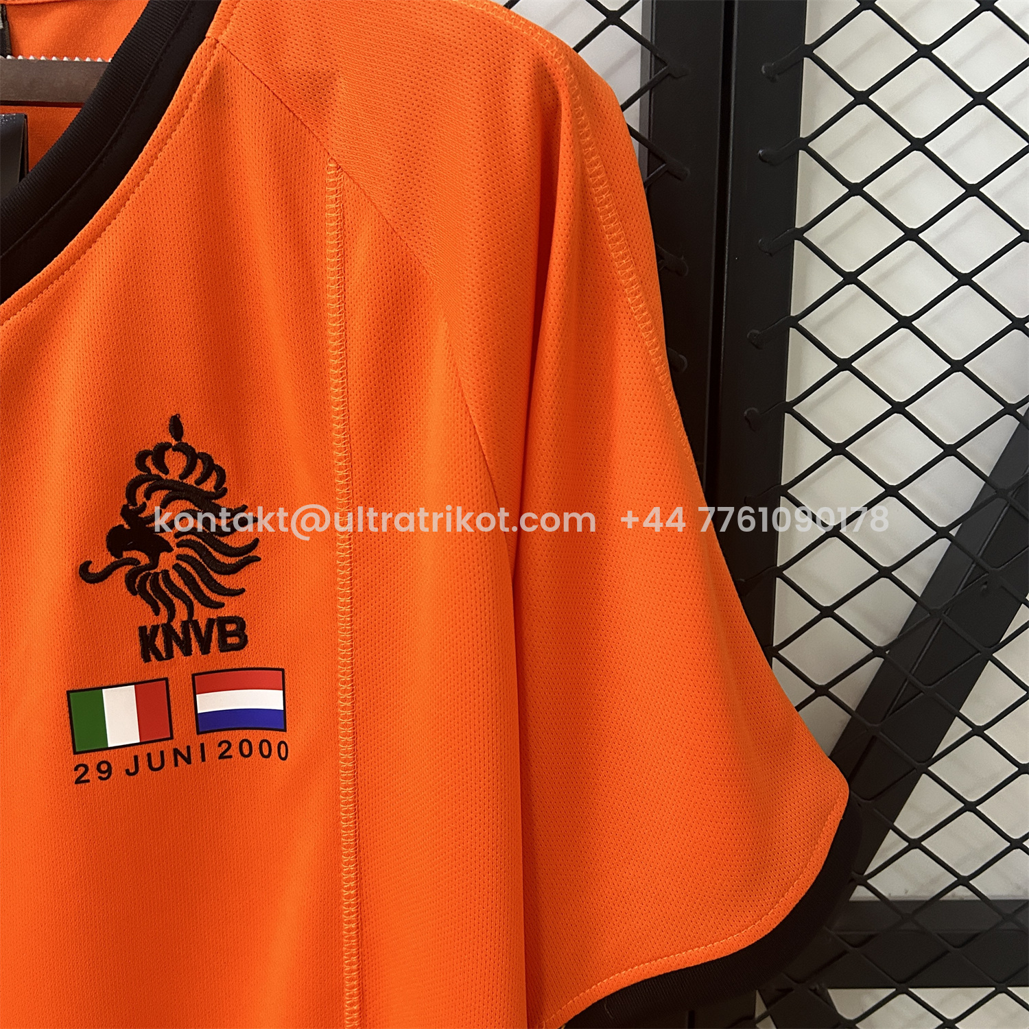 UltraTrikot-Retro Netherlands 2000 Home Stadium Jersey