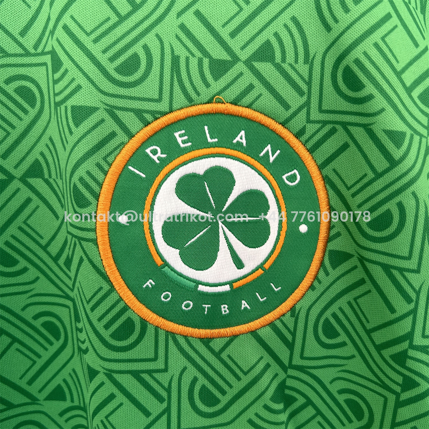 UltraTrikot-Ireland 2024 Home Jersey - Fans Version