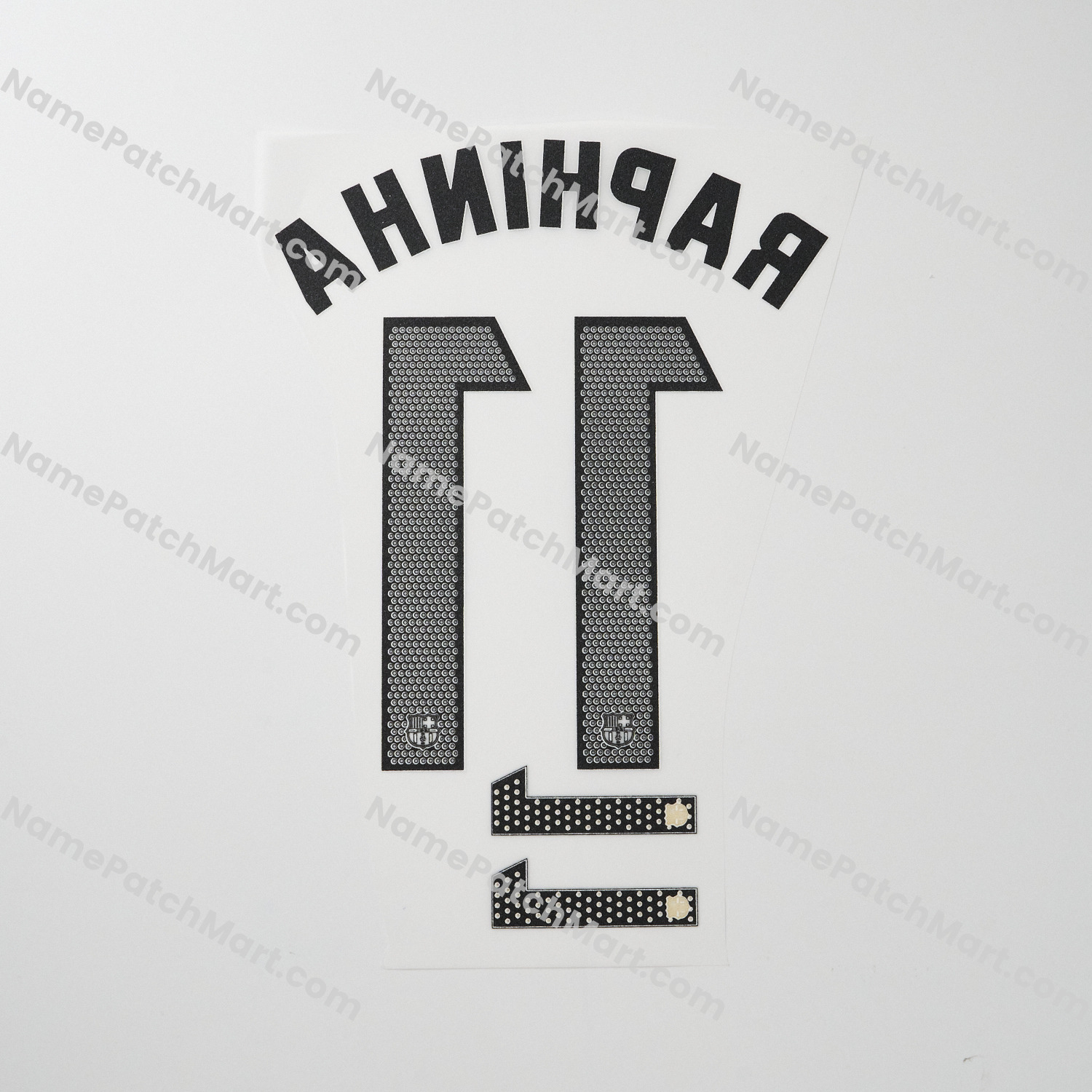 Raphinha #11 (La Liga) - Barcelona 25-26 Away KIDS  | Name Number Set - NamePatchMart.COM