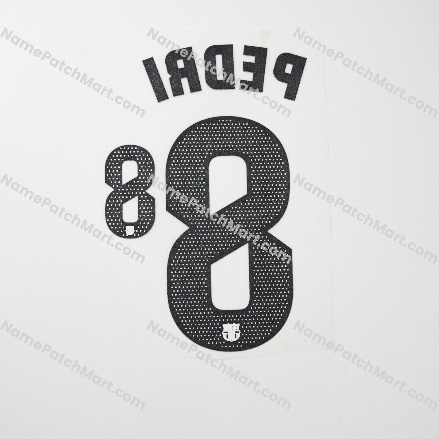 Pedri #8 (La Liga) - Barcelona 25-26 Third  | Name Number Set - NamePatchMart.COM