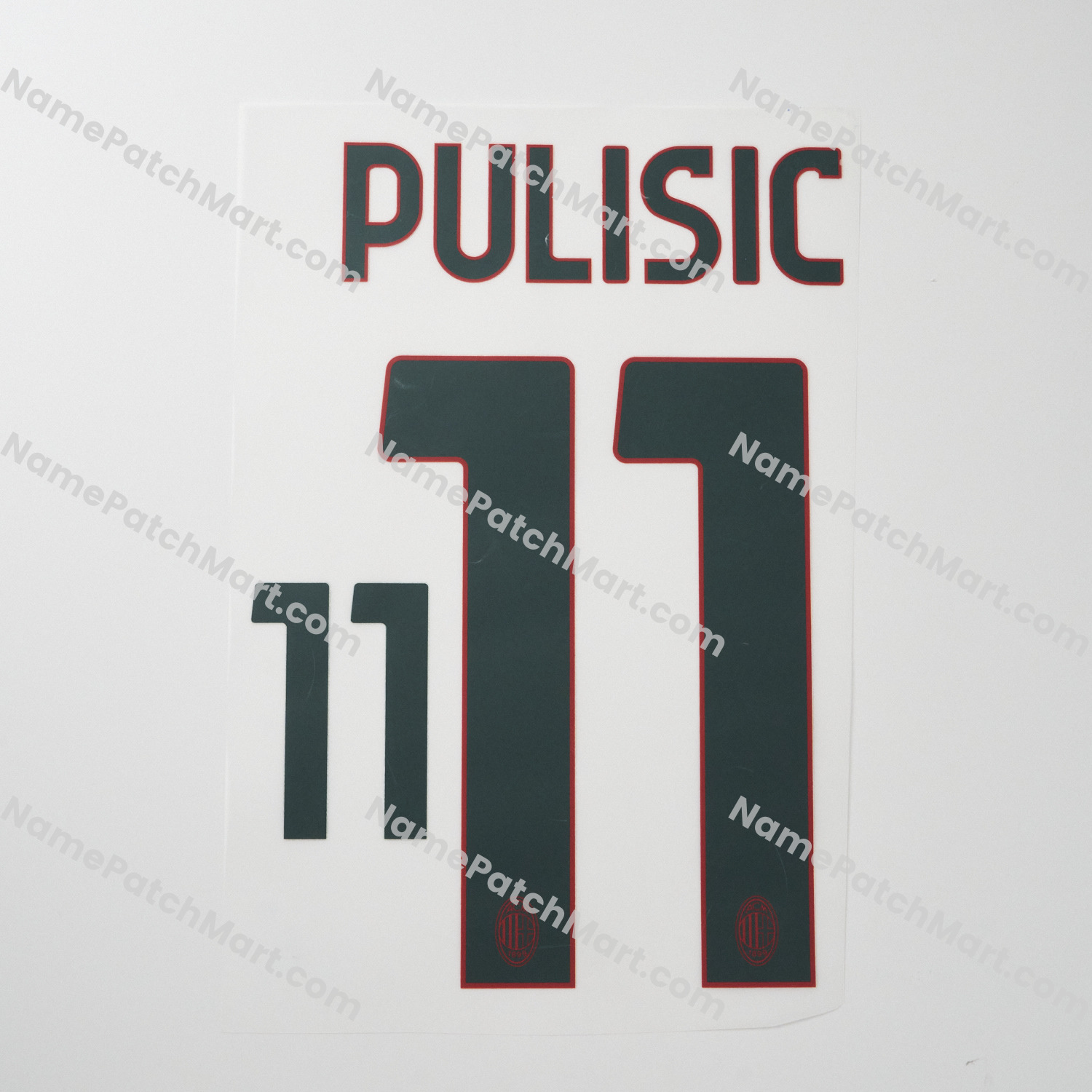 Pulisic #11 - AC Milan 25-26 Third  | Name Number Set - NamePatchMart.COM
