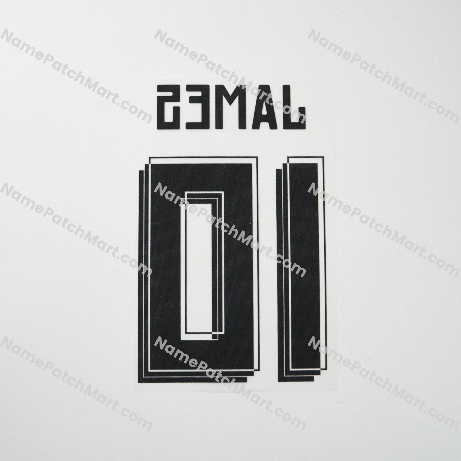 James #10 - Real Madrid 2015-16 Home  | Name Number Set - NamePatchMart.COM