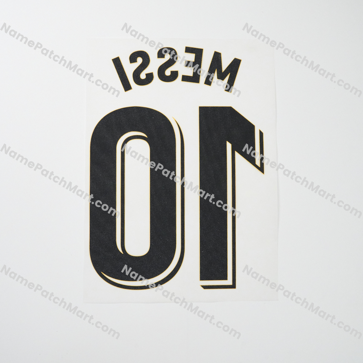Messi #10 - Barcelona 2019-20 Home  | Name Number Set - NamePatchMart.COM