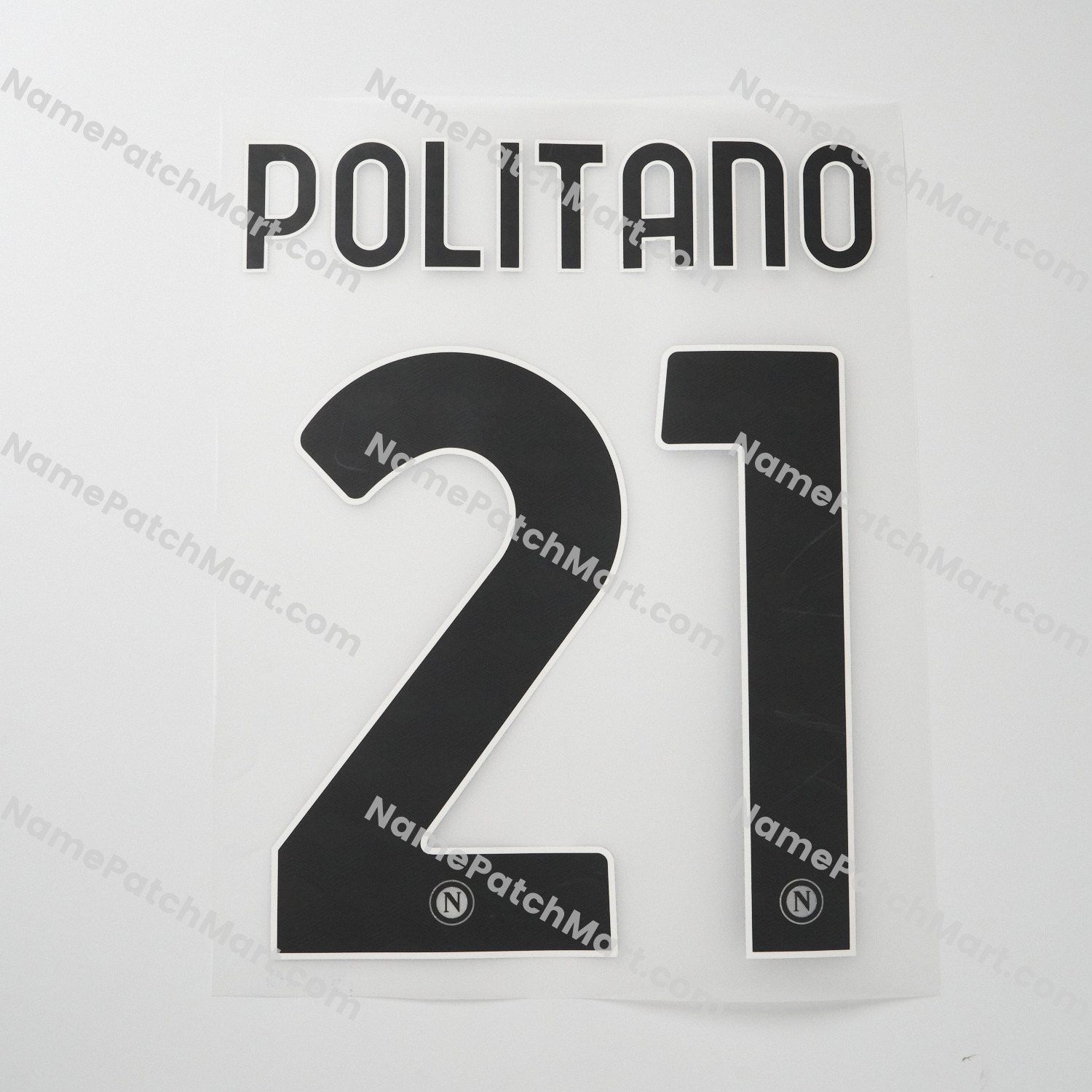 Politano #21 - Napoli 25-26 Away  | Name Number Set - NamePatchMart.COM