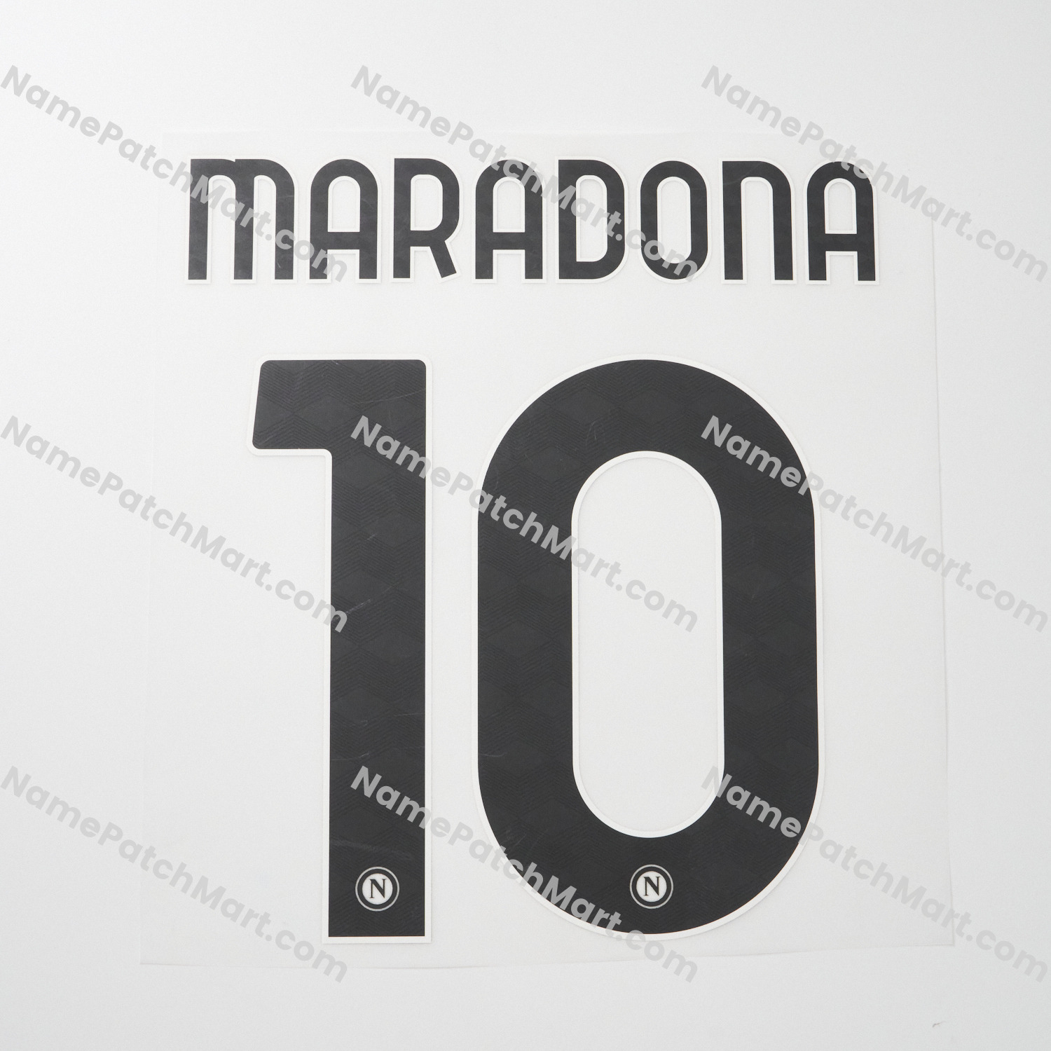 Maradona #10 (Series A) - Napoli 25-26 Away- B  | Name Number Set - NamePatchMart.COM