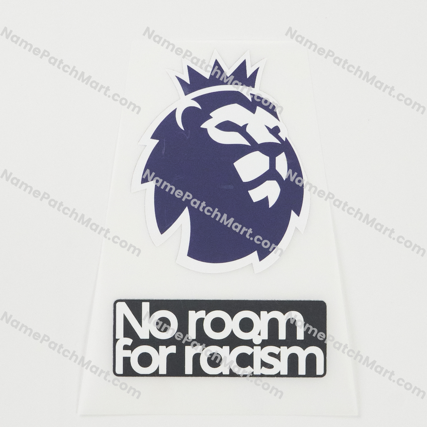 2023-26 Premier League + No Room For Racism Players Patch Set  | Name Number Set - NamePatchMart.COM