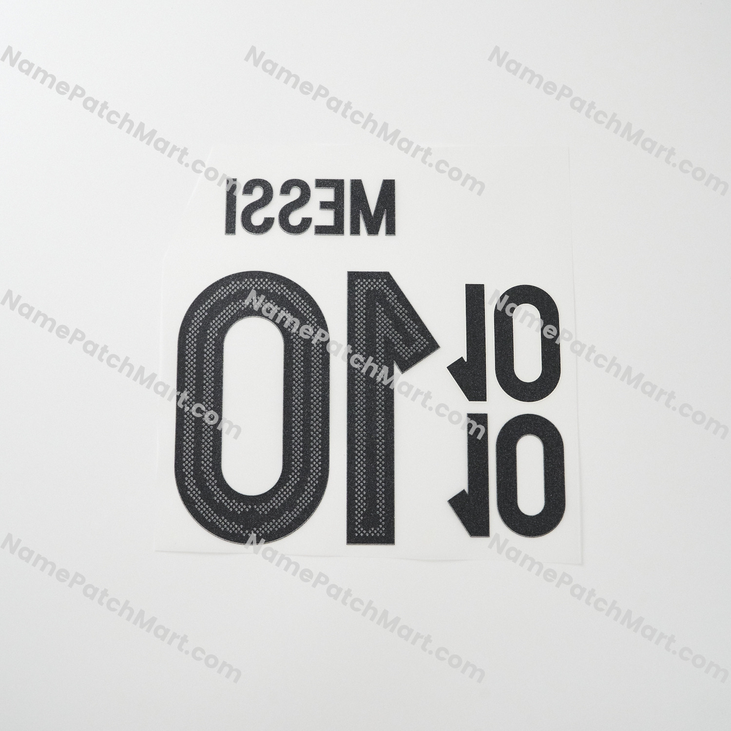 Messi #10 - Argentina 2025 50th Anniversary Home  | Name Number Set - NamePatchMart.COM