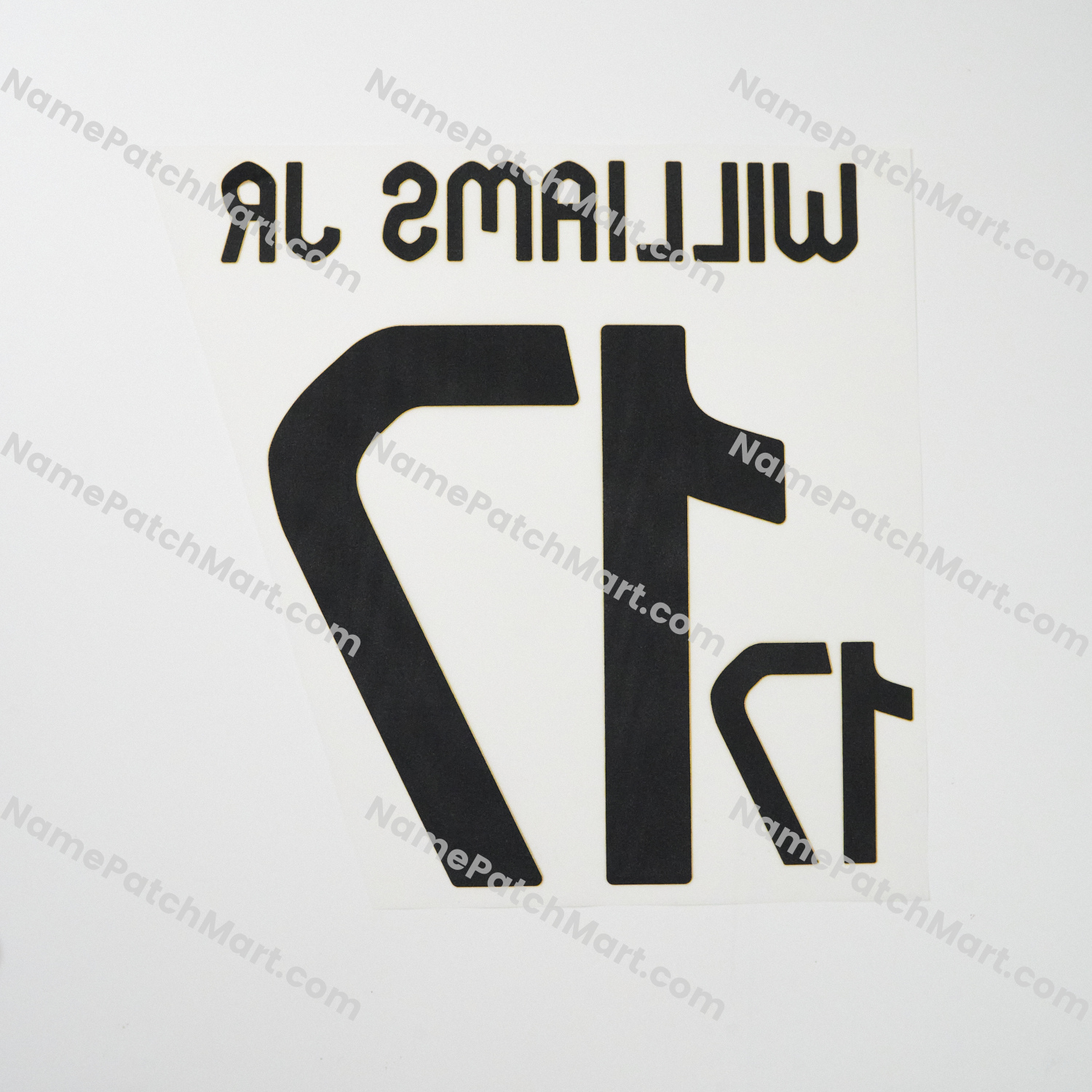 Williams Jr. #17 - Spain 2024 Home  | Name Number Set - NamePatchMart.COM