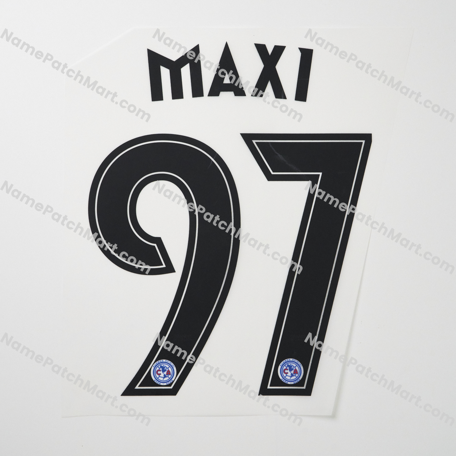 Maxi #97 - Club América 25-26 Home  | Name Number Set - NamePatchMart.COM