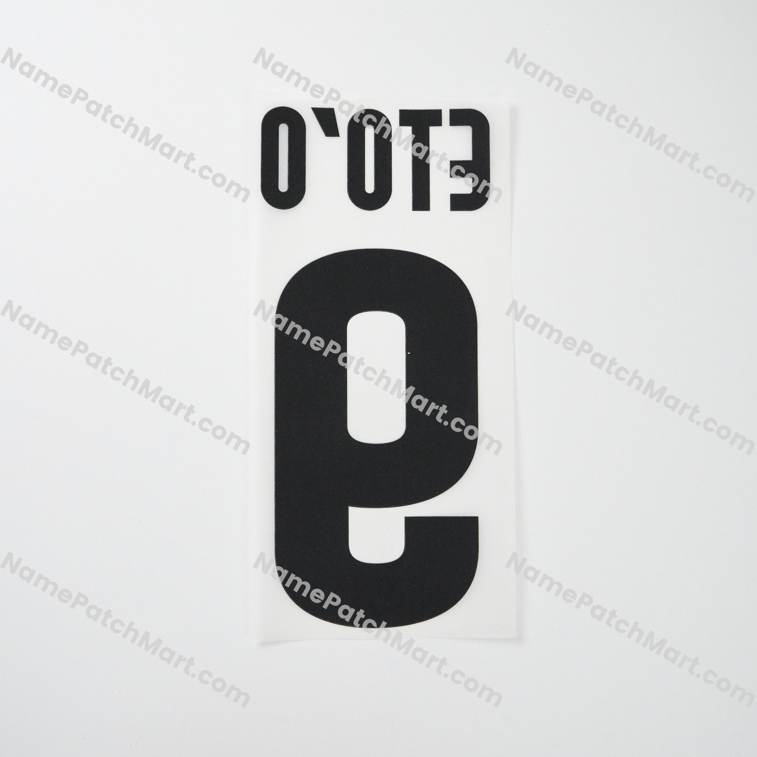 Eto’o #9 - Inter Milan 2009-11 Away  | Name Number Set - NamePatchMart.COM