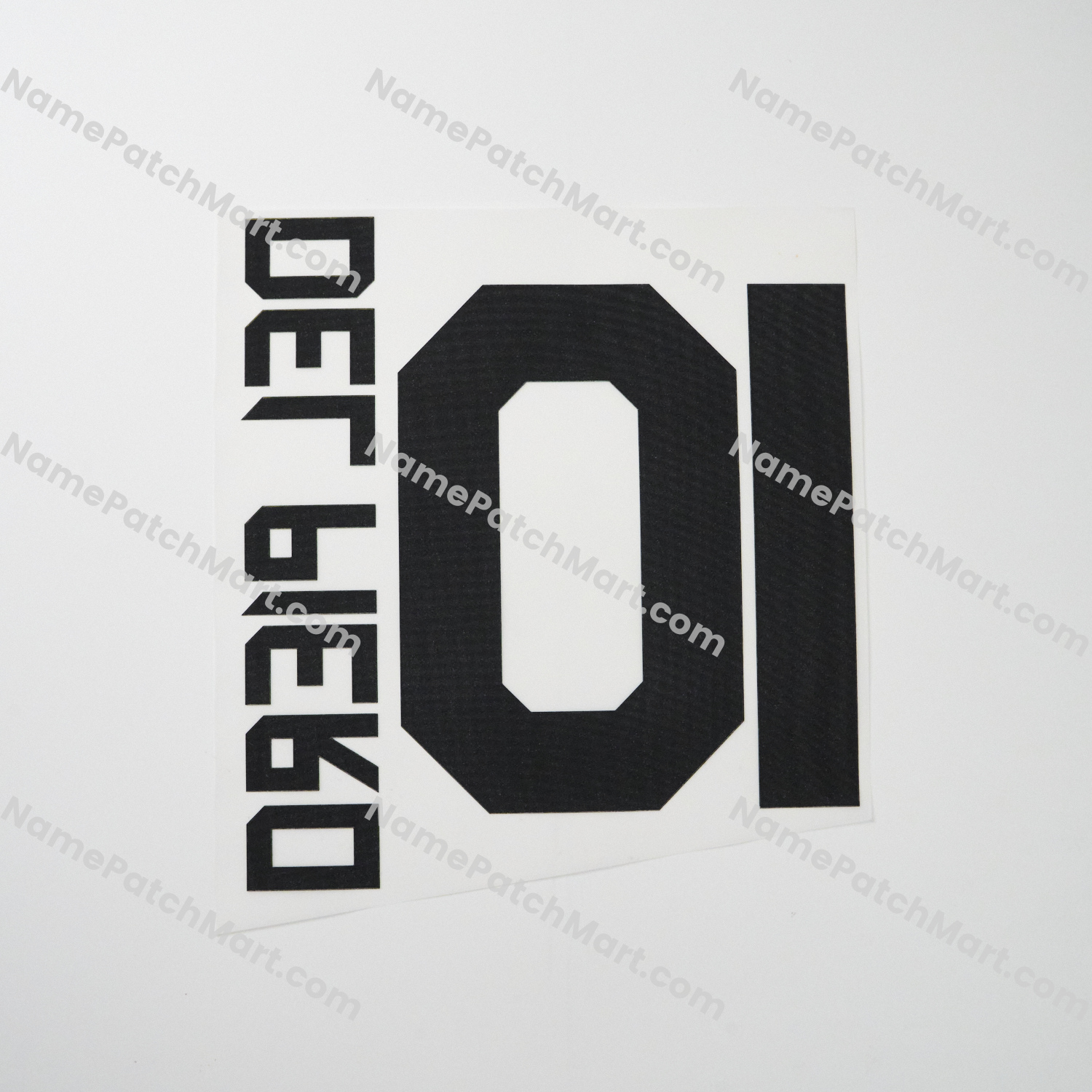 Del Piero #10 - Juventus 2011-12 Home  | Name Number Set - NamePatchMart.COM