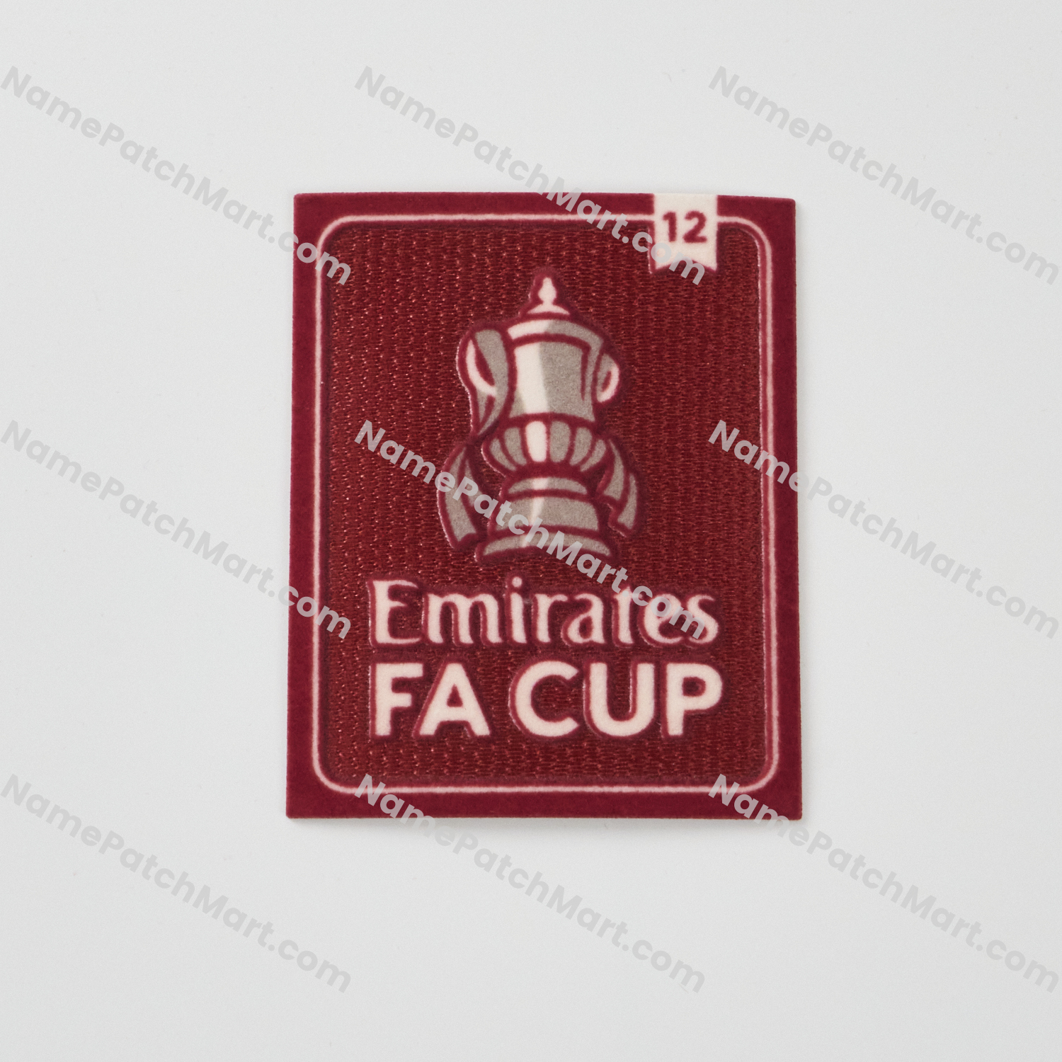 2022-26 FA Cup 12 Times Winner Patch  | Name Number Set - NamePatchMart.COM