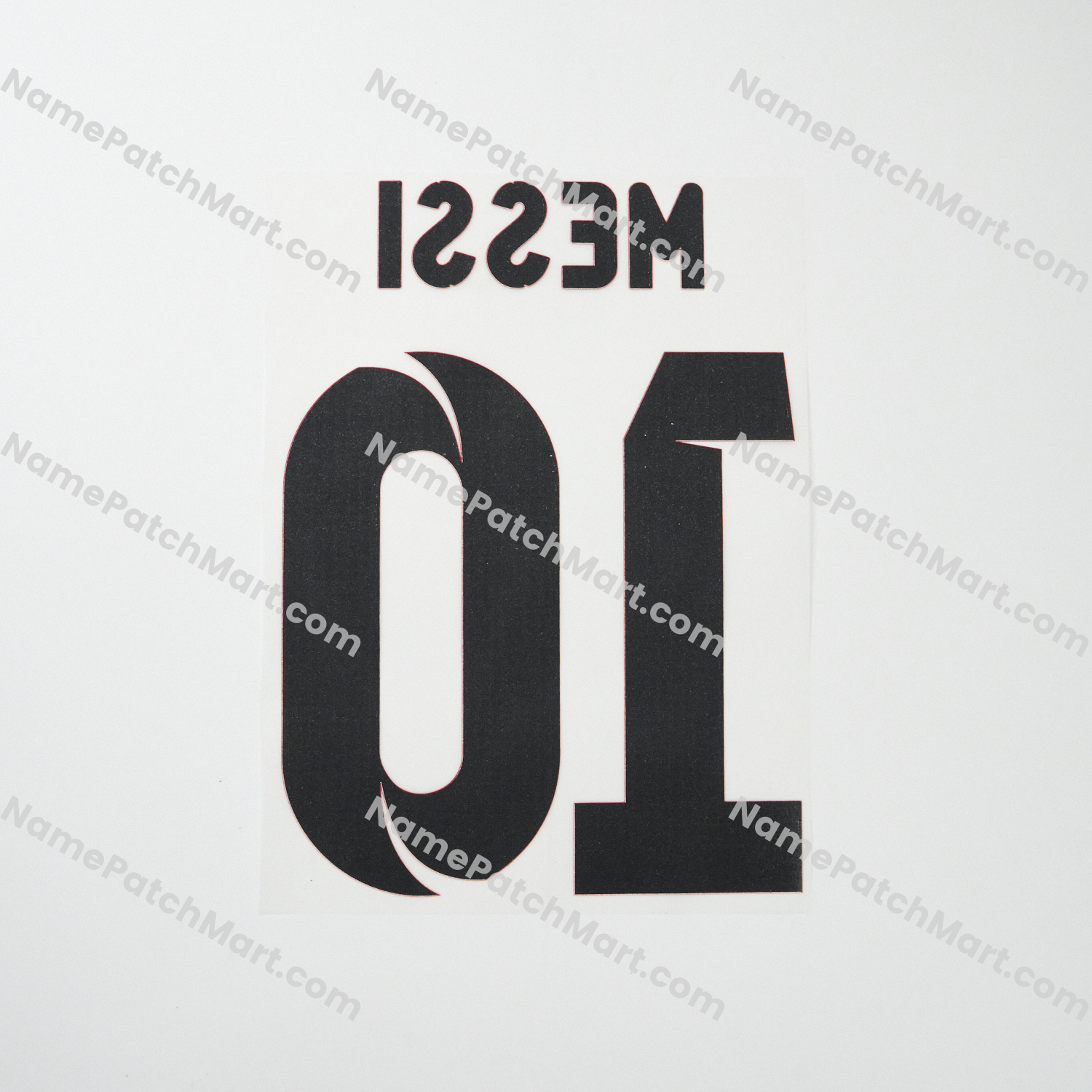 Messi #10 - Barcelona 2012-14 Away  | Name Number Set - NamePatchMart.COM