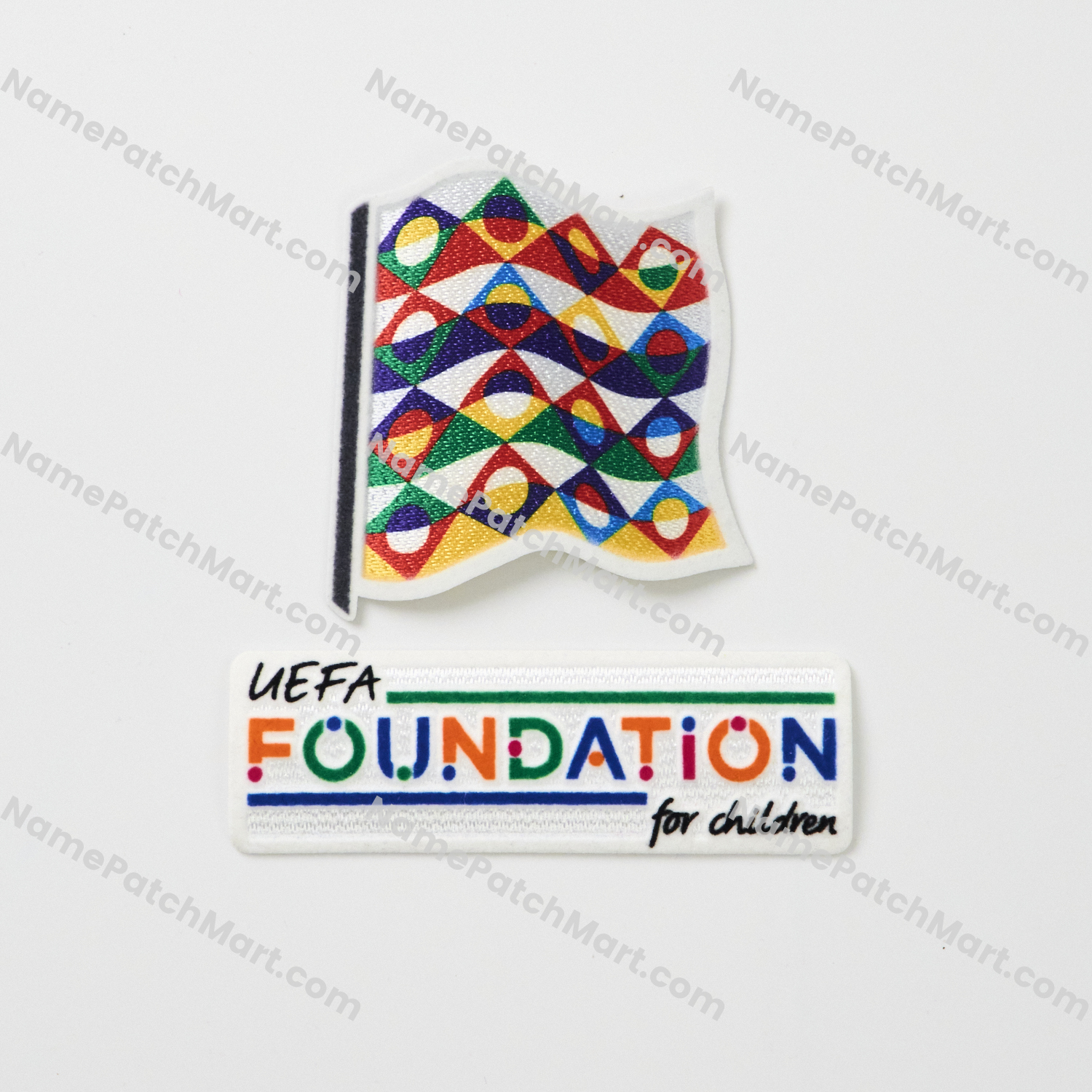 2025 UEFA Nations League + Foundation Patch  | Name Number Set - NamePatchMart.COM
