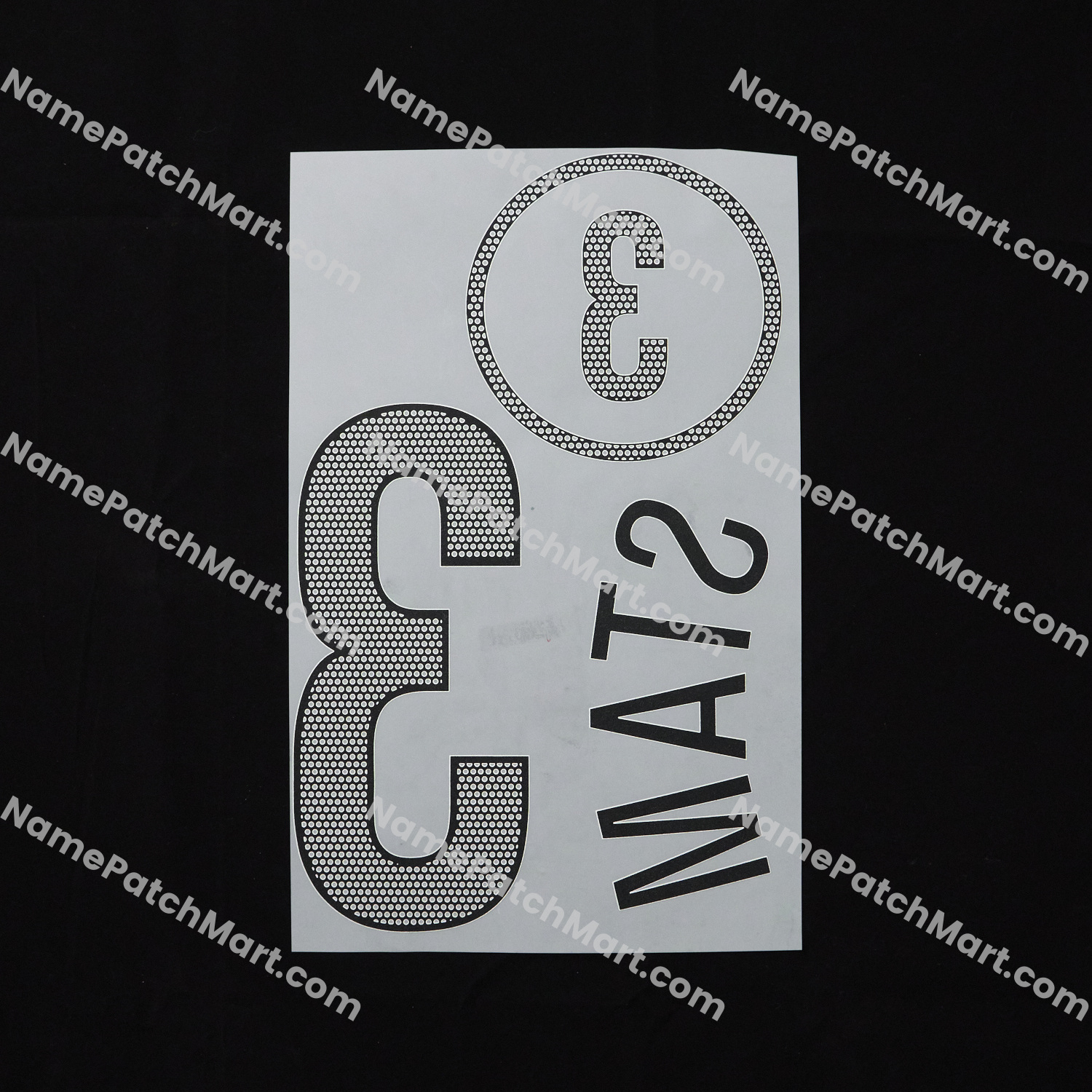 Stam #3 - Netherlands 2004 Home  | Name Number Set - NamePatchMart.COM