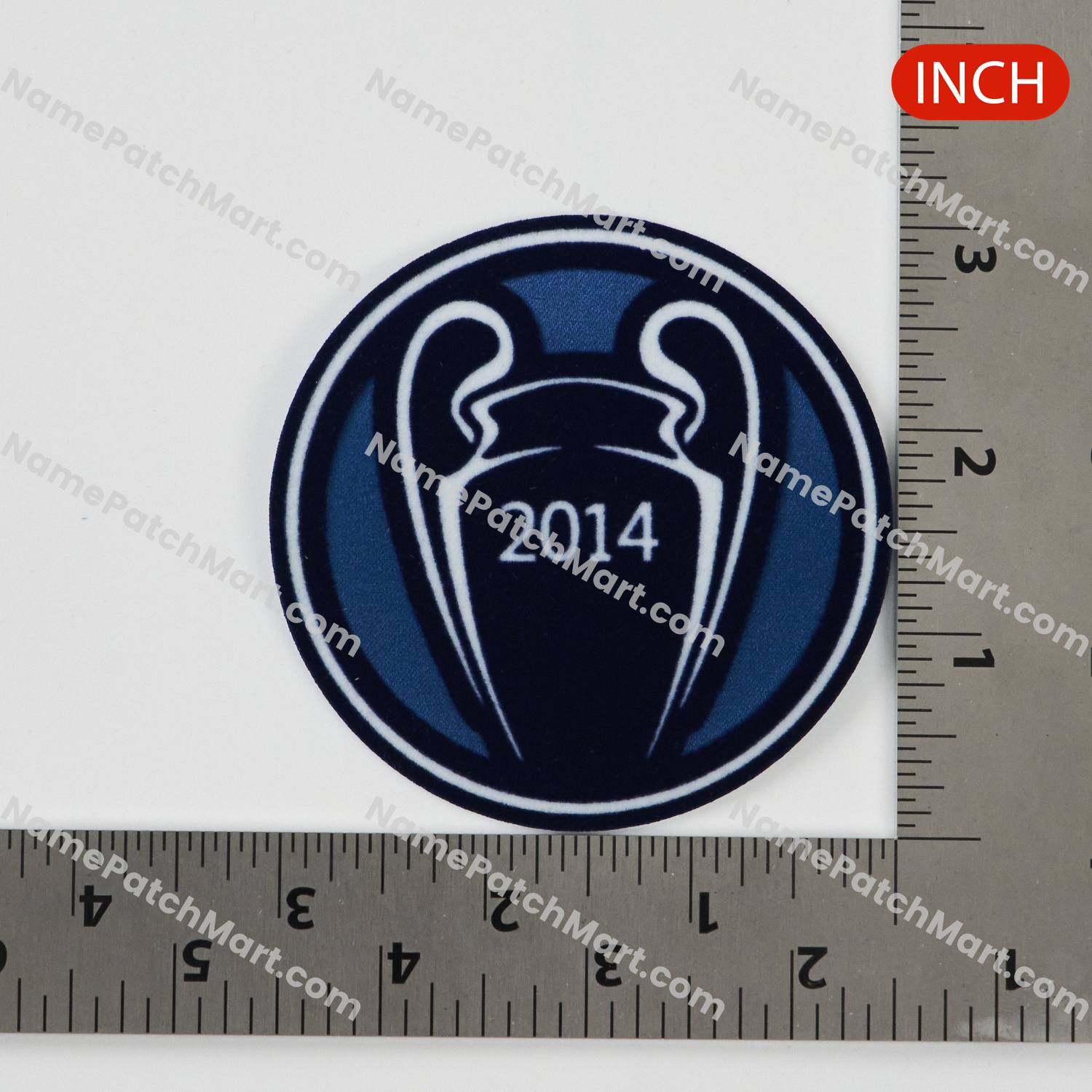 2014-15 Real Madrid UEFA Champions League 'Winners 2014' Patch  | Name Number Set - NamePatchMart.COM