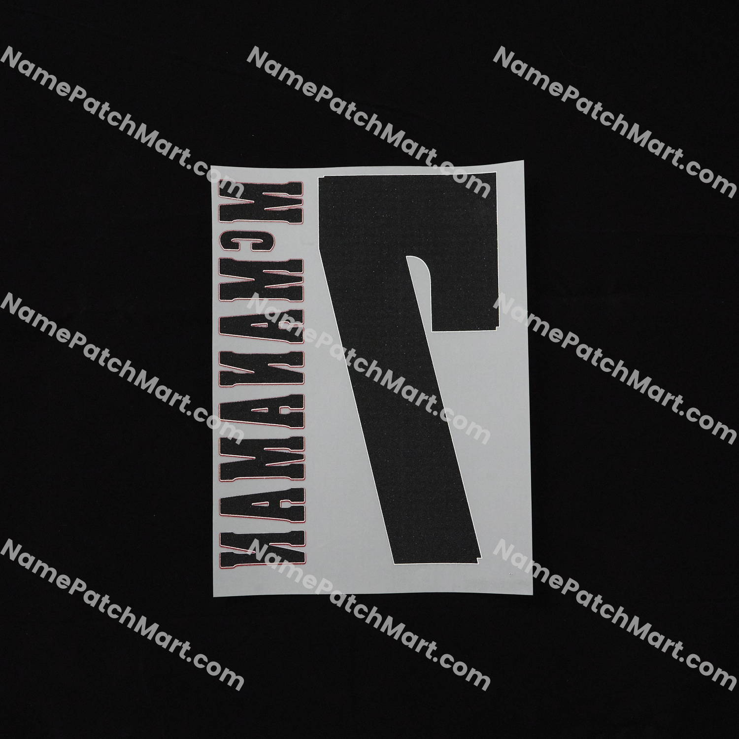 McManaman #7 - Liverpool 1996-97 Home  | Name Number Set - NamePatchMart.COM