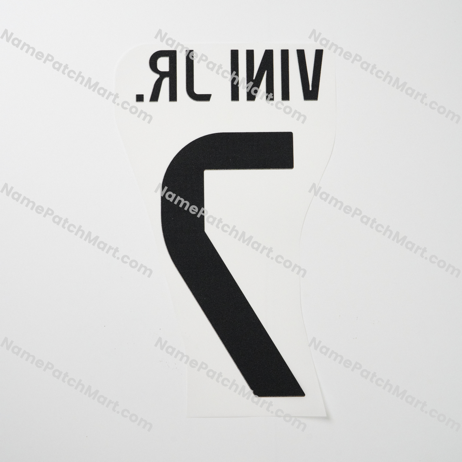 Vini Jr. #7 (Champions League) - Real Madrid 25-26 Home  | Name Number Set - NamePatchMart.COM