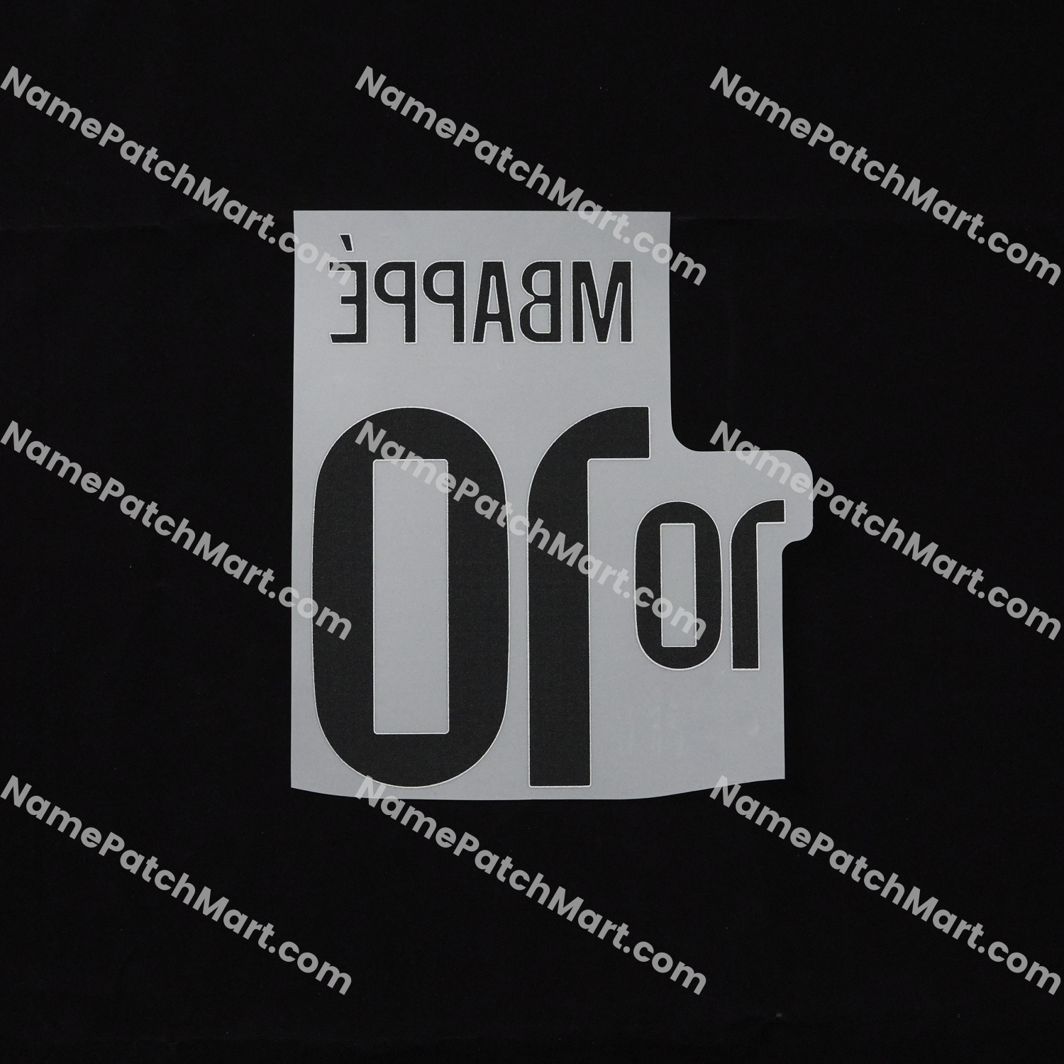 KIDS Mbappé #10 (Champions League) - Real Madrid 25-26 Away  | Name Number Set - NamePatchMart.COM