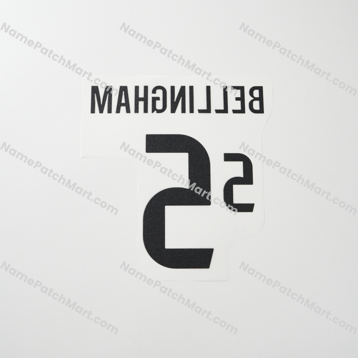 Bellingham #5 (Champions League) - Real Madrid 25-26 Home KIDS  | Name Number Set - NamePatchMart.COM