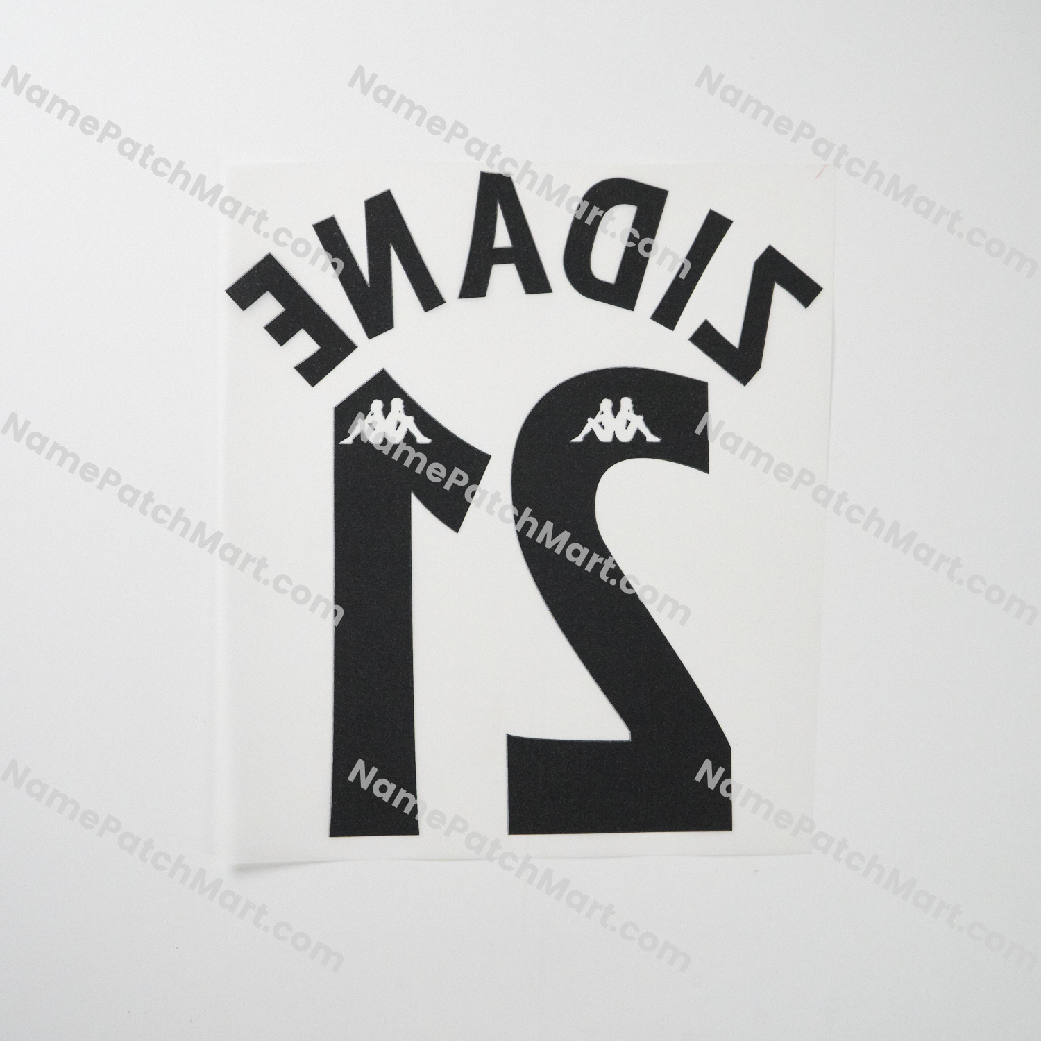 Zidane #21 - Juventus 1997-98 Away  | Name Number Set - NamePatchMart.COM