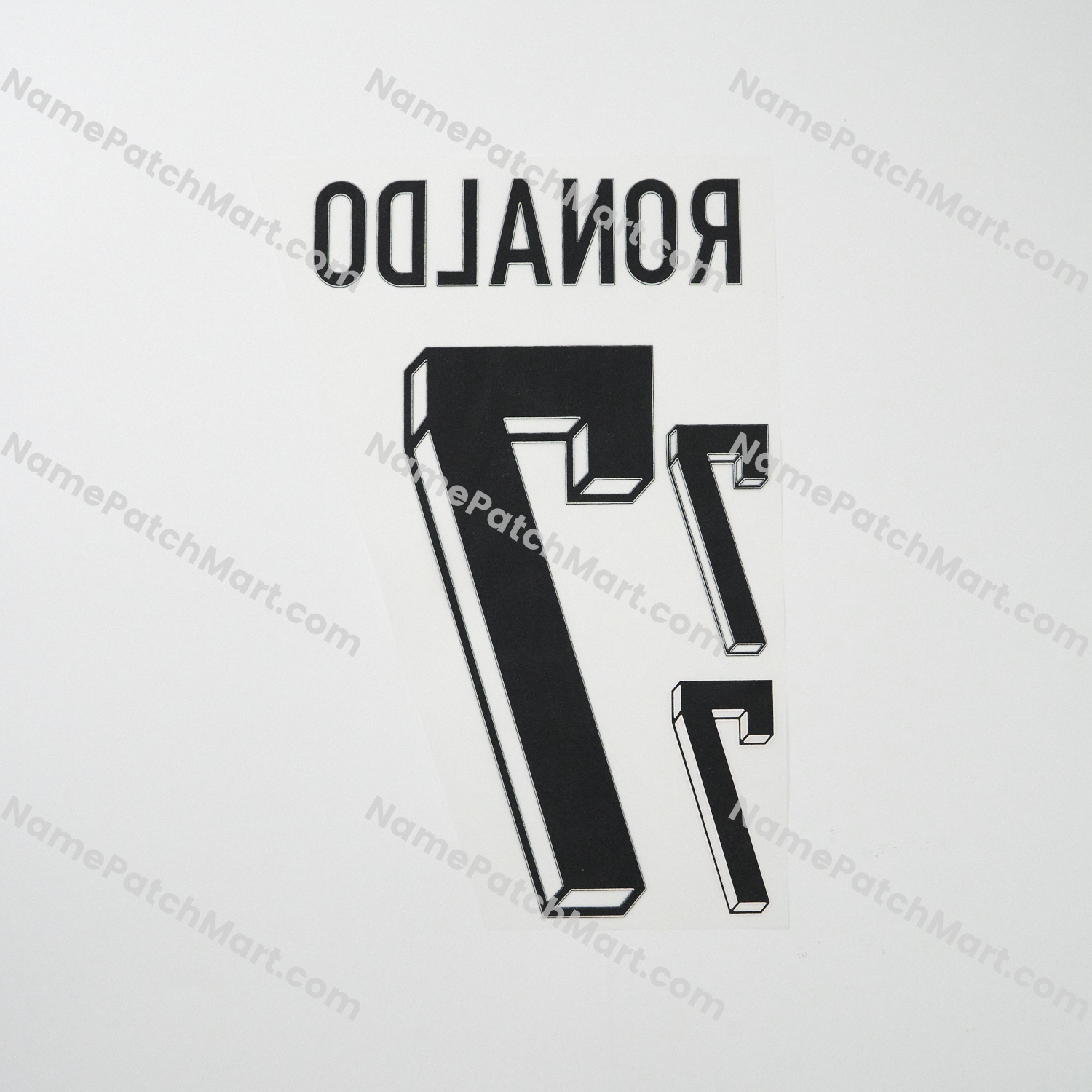 Ronaldo #7 - Portugal 2024 Away (include Shorts Number)  | Name Number Set - NamePatchMart.COM