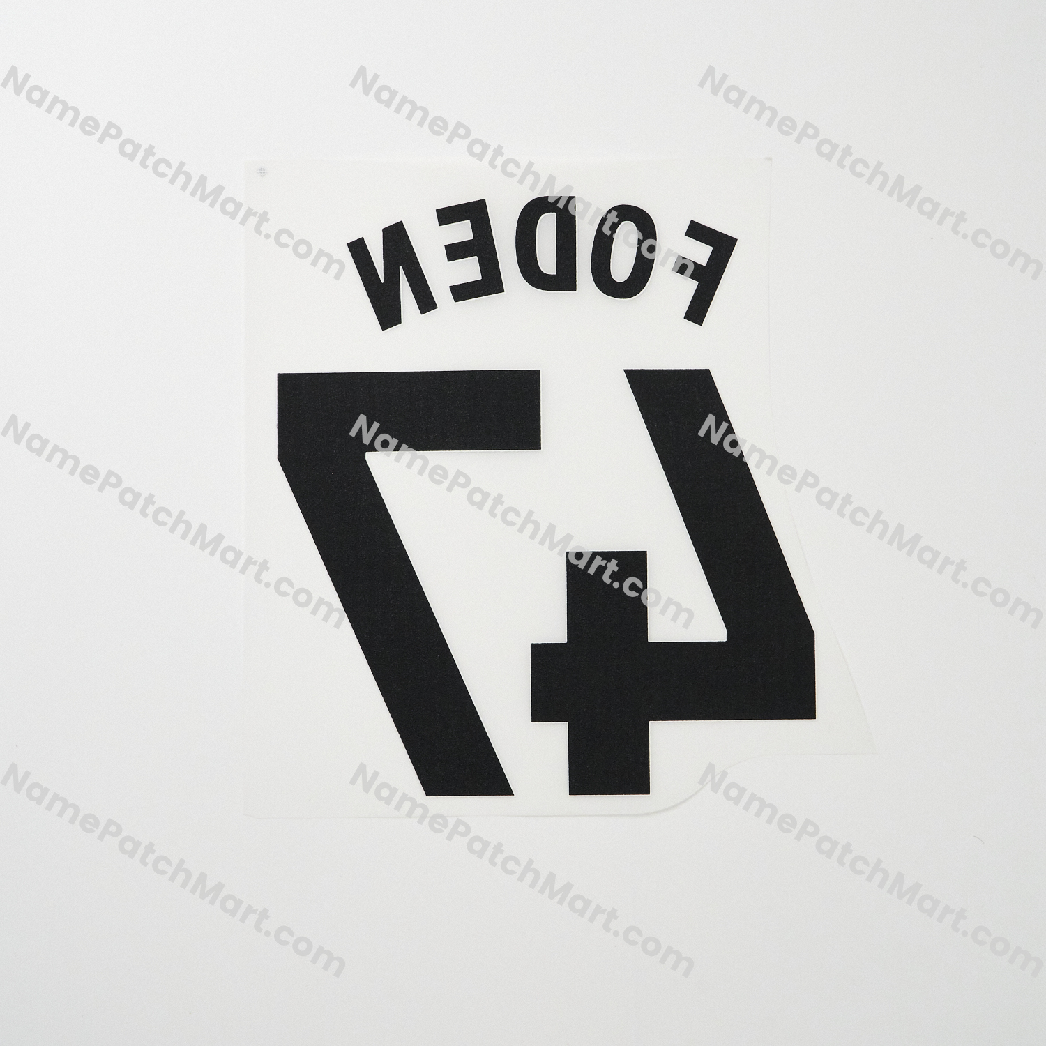 KIDS Foden #47 (Premier League) - Manchester City 25-26 Third  | Name Number Set - NamePatchMart.COM