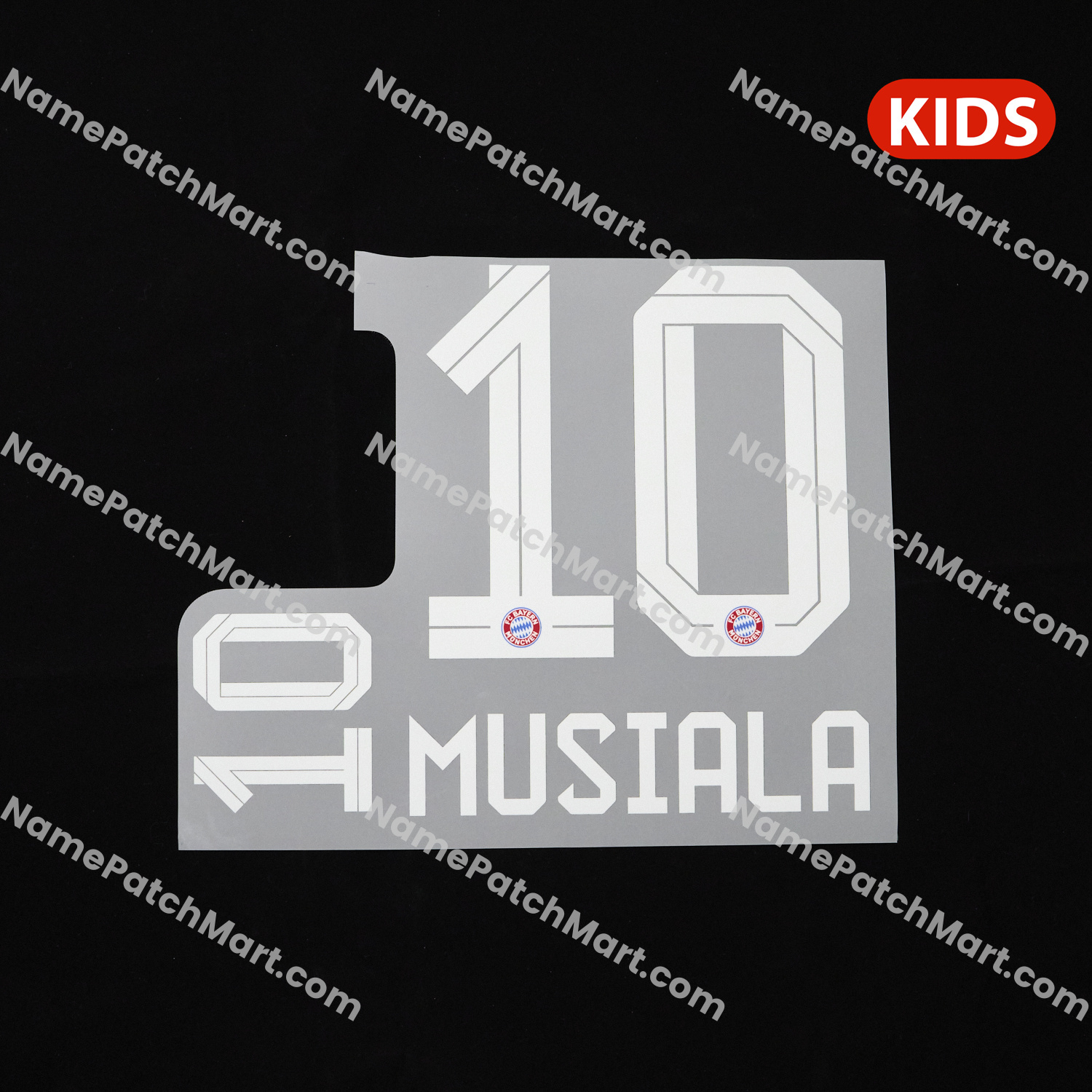 KIDS Musiala #10 - Bayern Munich 25-26 Home  | Name Number Set - NamePatchMart.COM