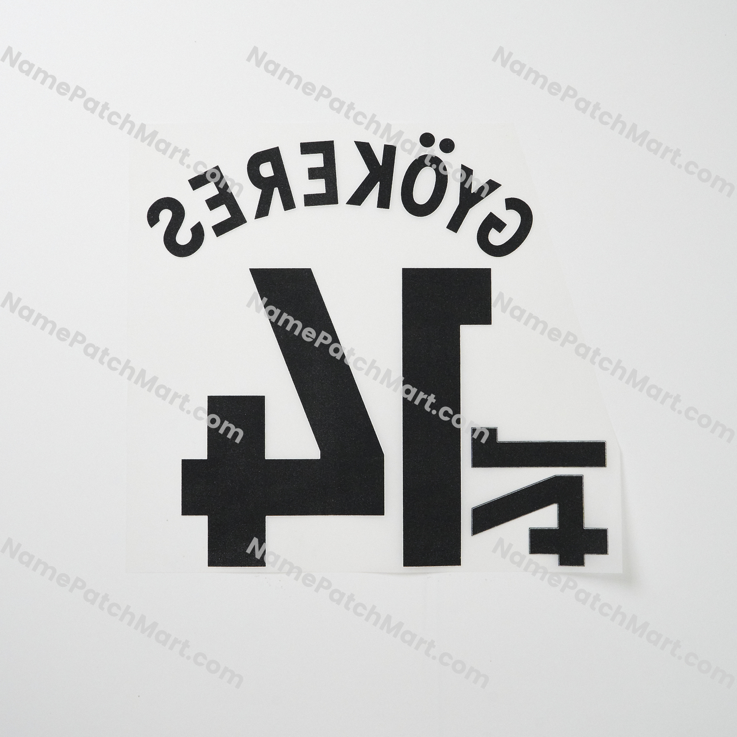 KIDS Gyökeres #14 (Premier League) - Arsenal 25-26 Third  | Name Number Set - NamePatchMart.COM