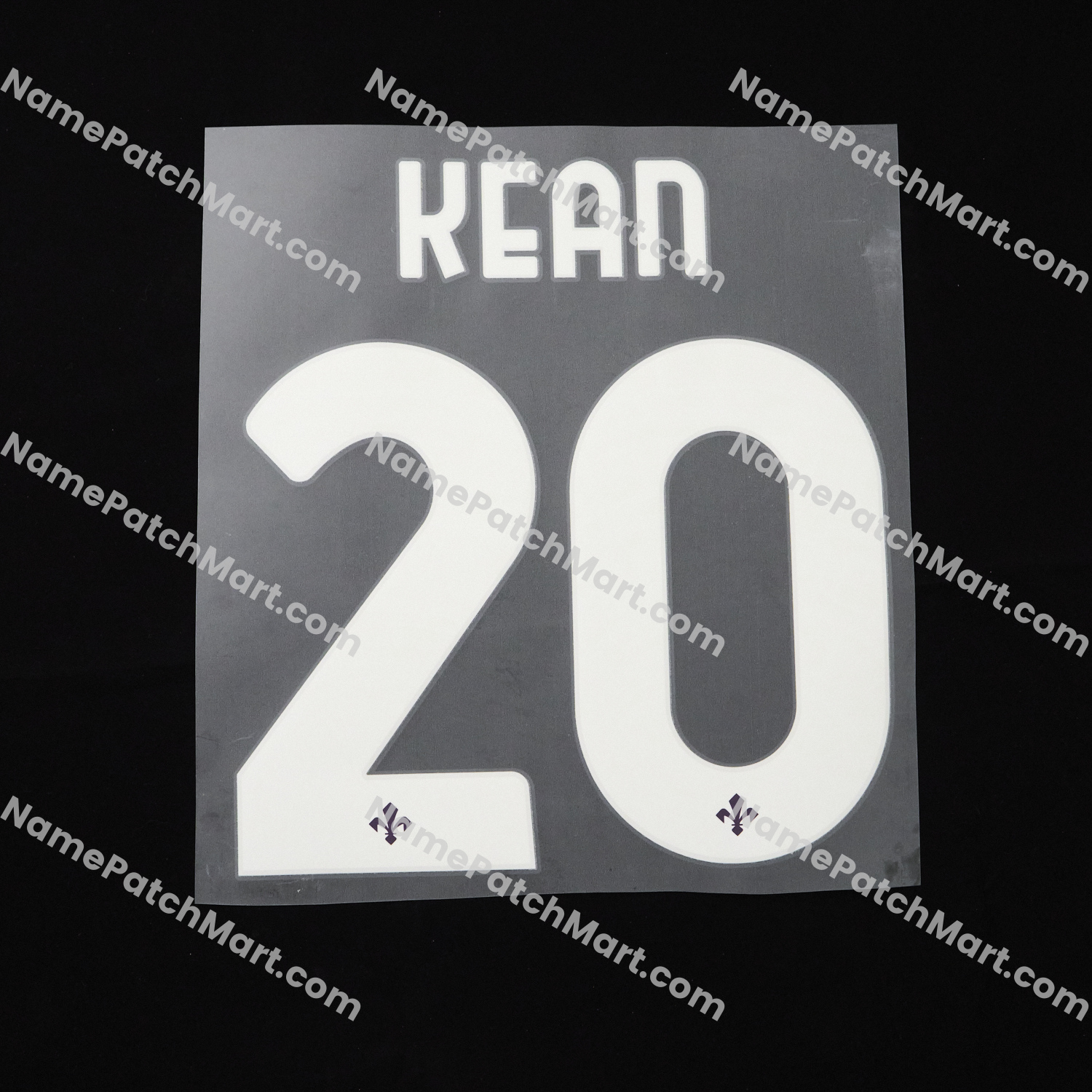 Kean #20 - Fiorentina 25-26 Home  | Name Number Set - NamePatchMart.COM