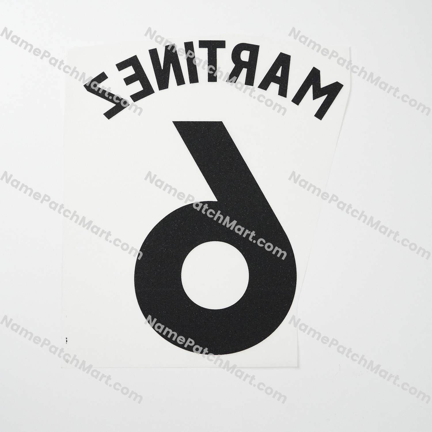 Martinez #6 (Premier League) - Manchester United 25-26 Away  | Name Number Set - NamePatchMart.COM