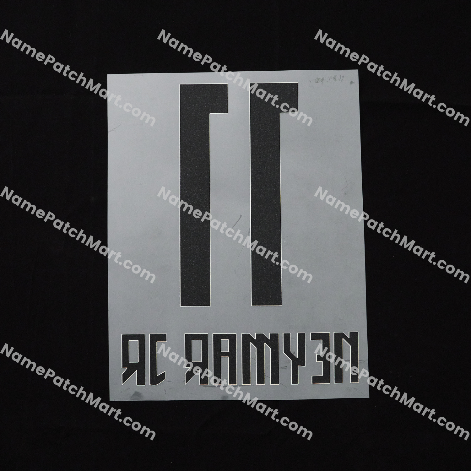 Neymar Jr #11 - Santos 2012-13 Third  | Name Number Set - NamePatchMart.COM