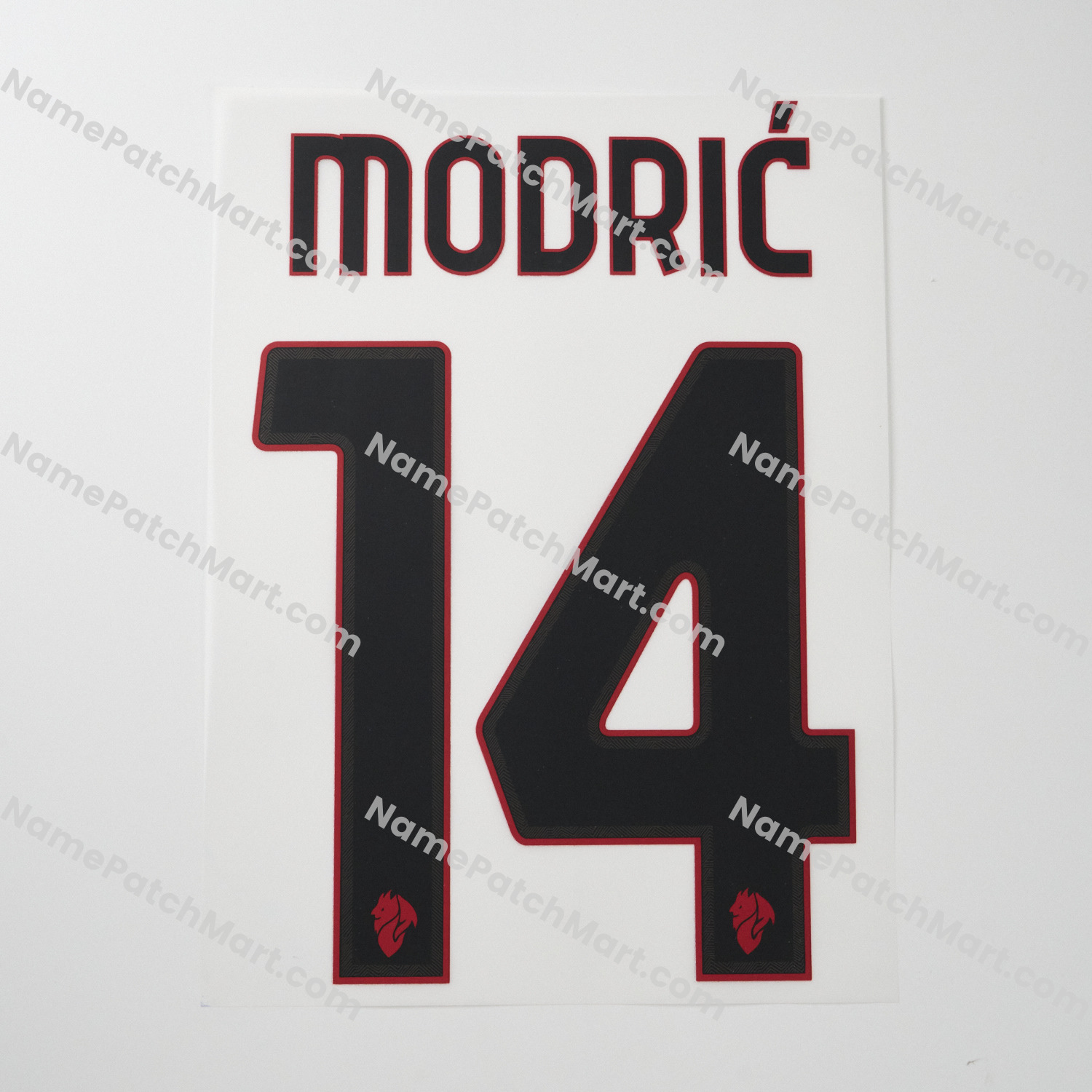 Modrić #14 - AC Milan 25-26 Away  | Name Number Set - NamePatchMart.COM