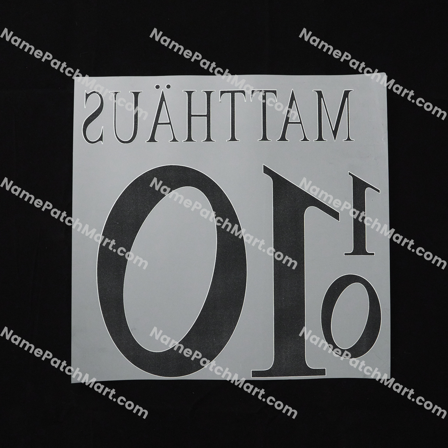 Matthäus #10 - Germany 1996 Away  | Name Number Set - NamePatchMart.COM