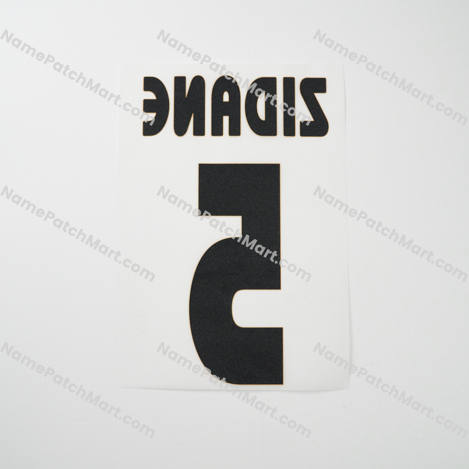 Zidane #5 - Real Madrid 2003-05 Home  | Name Number Set - NamePatchMart.COM