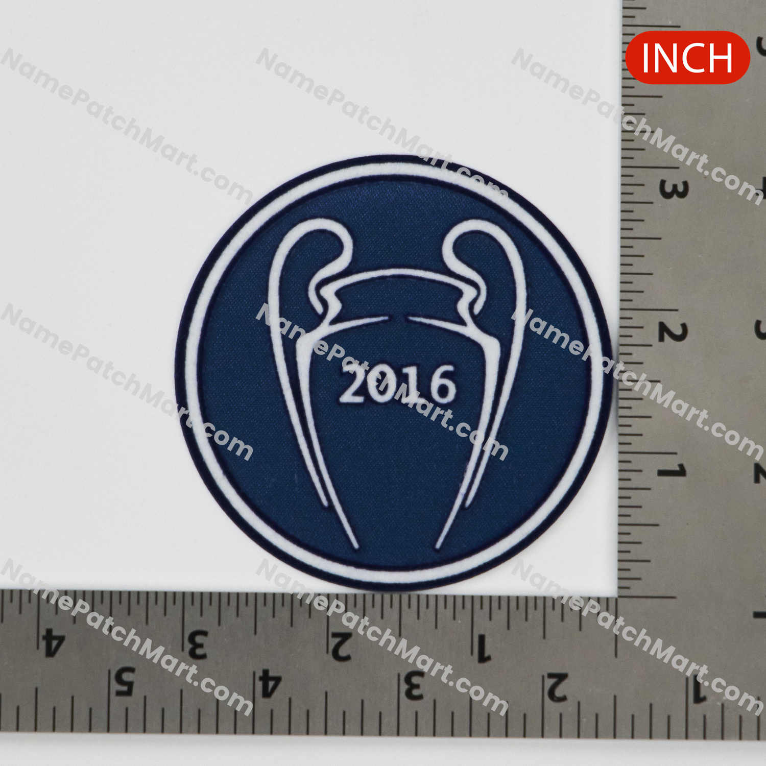 2016-17 Real Madrid UEFA Champions League 'Winners 2016' Patch  | Name Number Set - NamePatchMart.COM