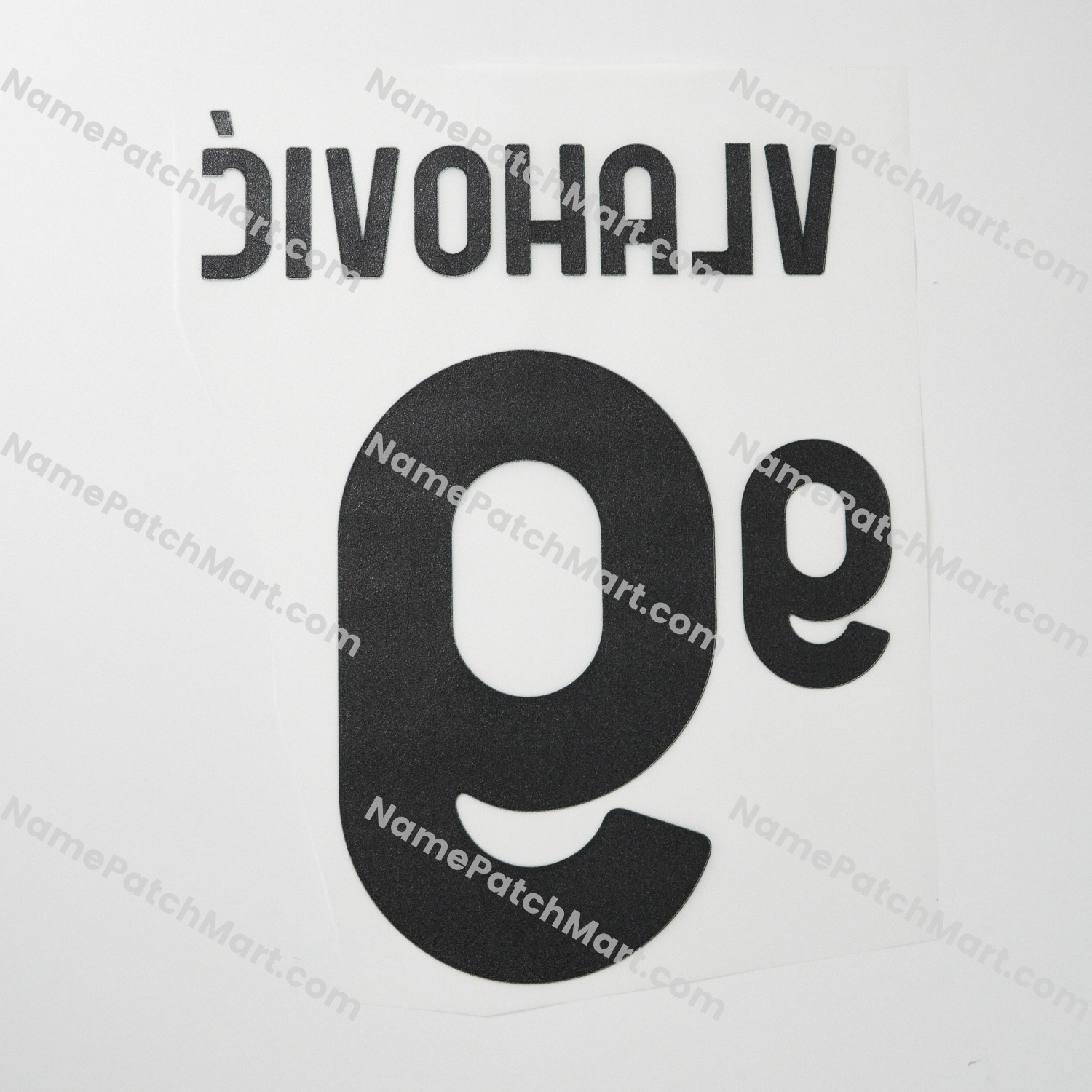 Vlahović #9 - Juventus 25-26 Third (include Shorts Number)  | Name Number Set - NamePatchMart.COM