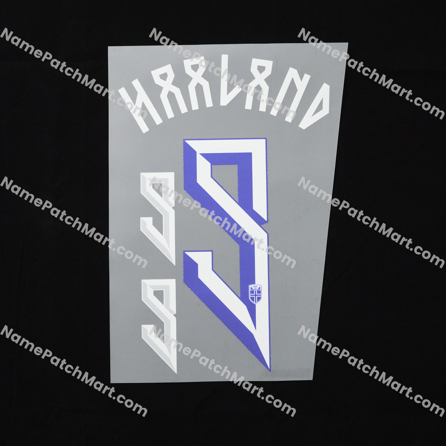 Haaland #9 - Norway 2024-25 Home (include Shorts Number)  | Name Number Set - NamePatchMart.COM