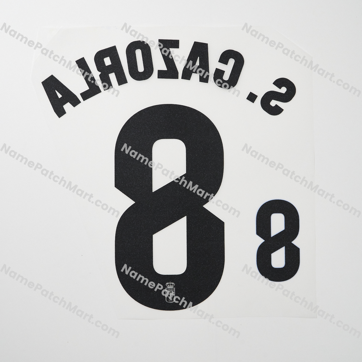 S. Cazorla #8 (La Liga) - Real Oviedo 25-26 Third (include Shorts Number)  | Name Number Set - NamePatchMart.COM